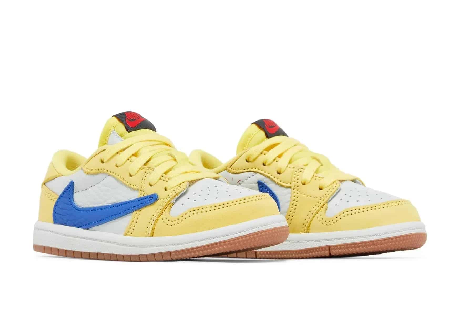 Nike Air Jordan 1 Retro Low OG SP Travis Scott Canary (TD) - Sneaker Türkiye