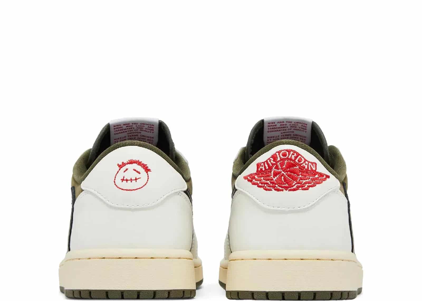 Nike Air Jordan 1 Retro Low OG SP Travis Scott Medium Olive - Sneaker Türkiye