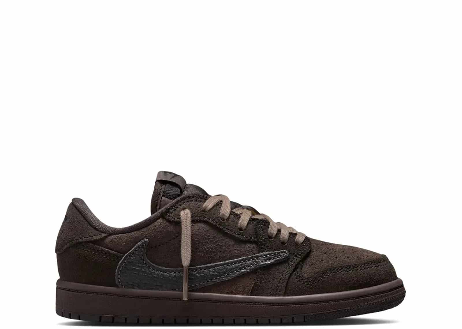 Nike Air Jordan 1 Retro Low OG SP Travis Scott Velvet Brown (PS) - Sneaker Türkiye