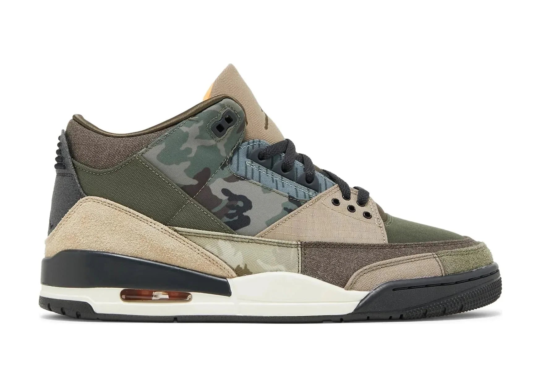 Nike Air Jordan 3 Retro Patchwork Camo - Sneaker Türkiye