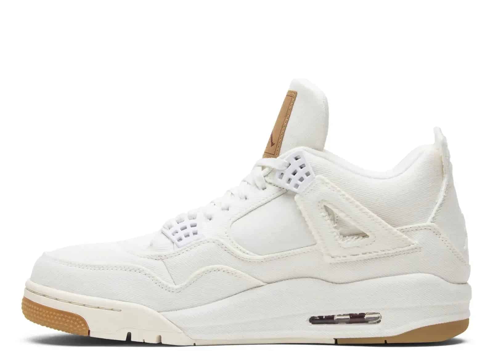 Nike Air Jordan 4 Retro Levis White (Levis Tag) - Sneaker Türkiye
