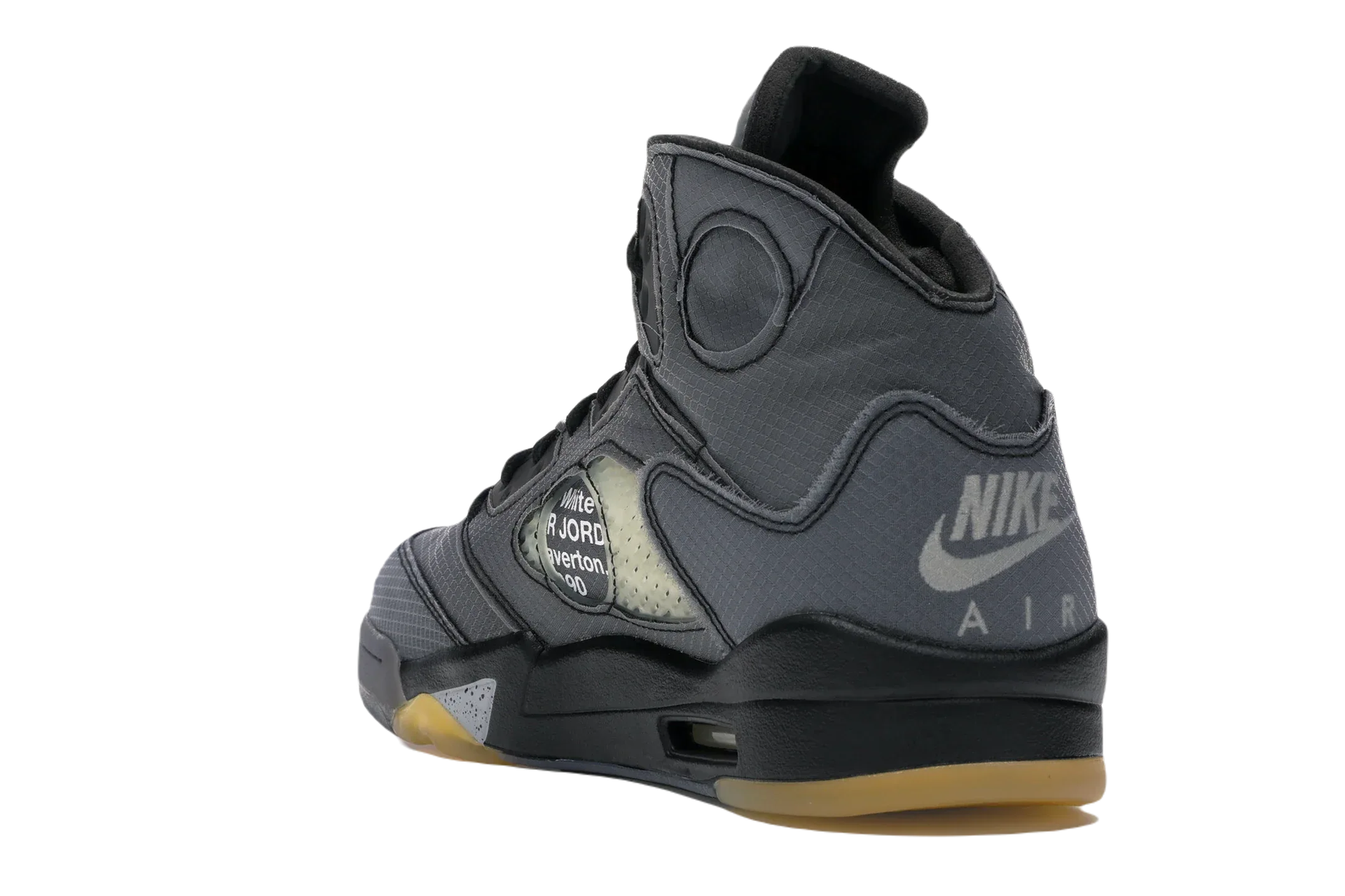 Nike Air Jordan 5 Retro Off-White Black - Sneaker Türkiye