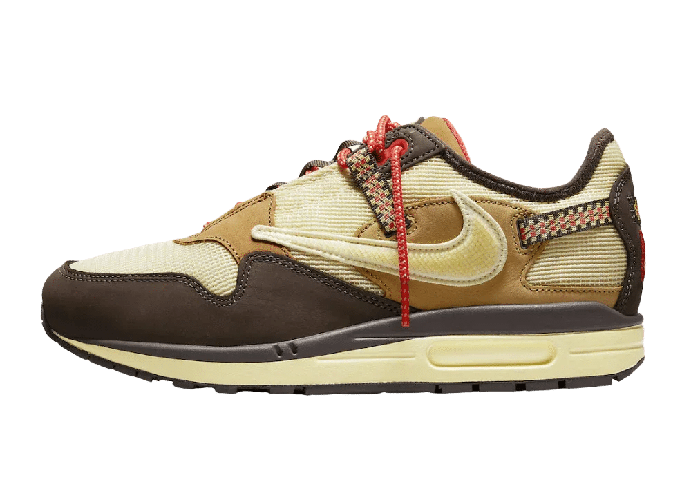 Nike Air Max 1 Travis Scott Cactus Jack Baroque Brown - Sneaker Türkiye