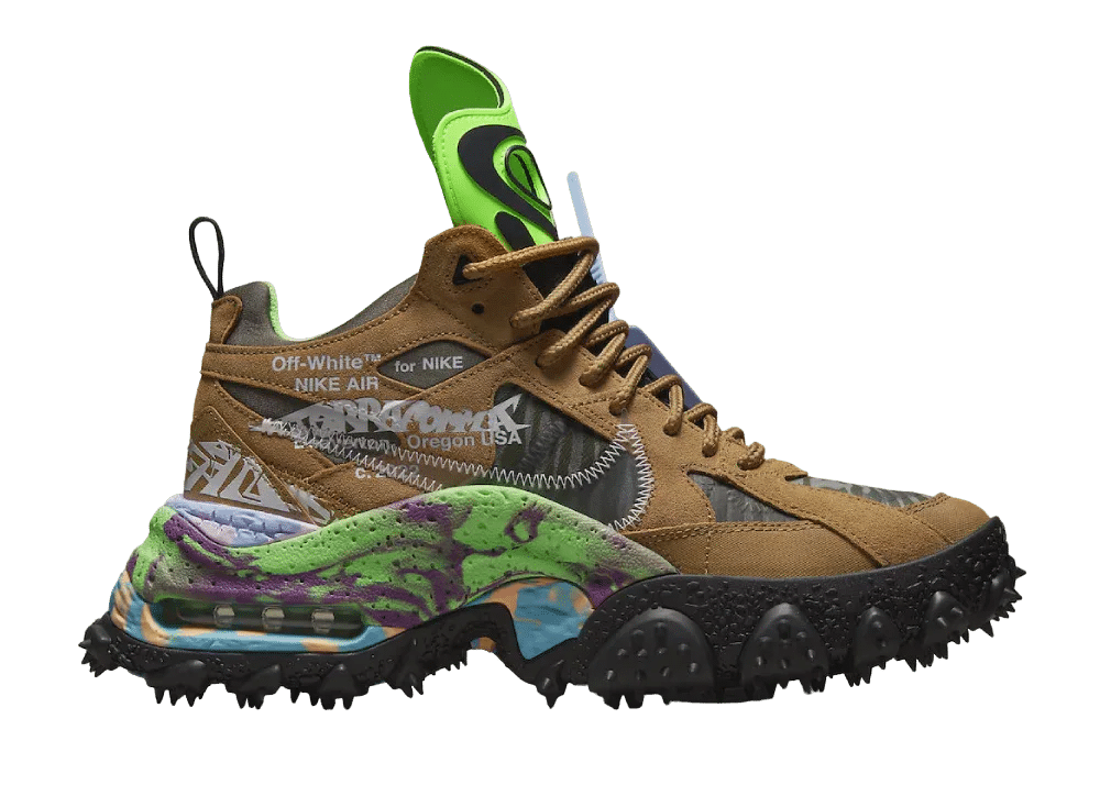 Nike Air Terra Forma Off-White Wheat Green Strike - Sneaker Türkiye