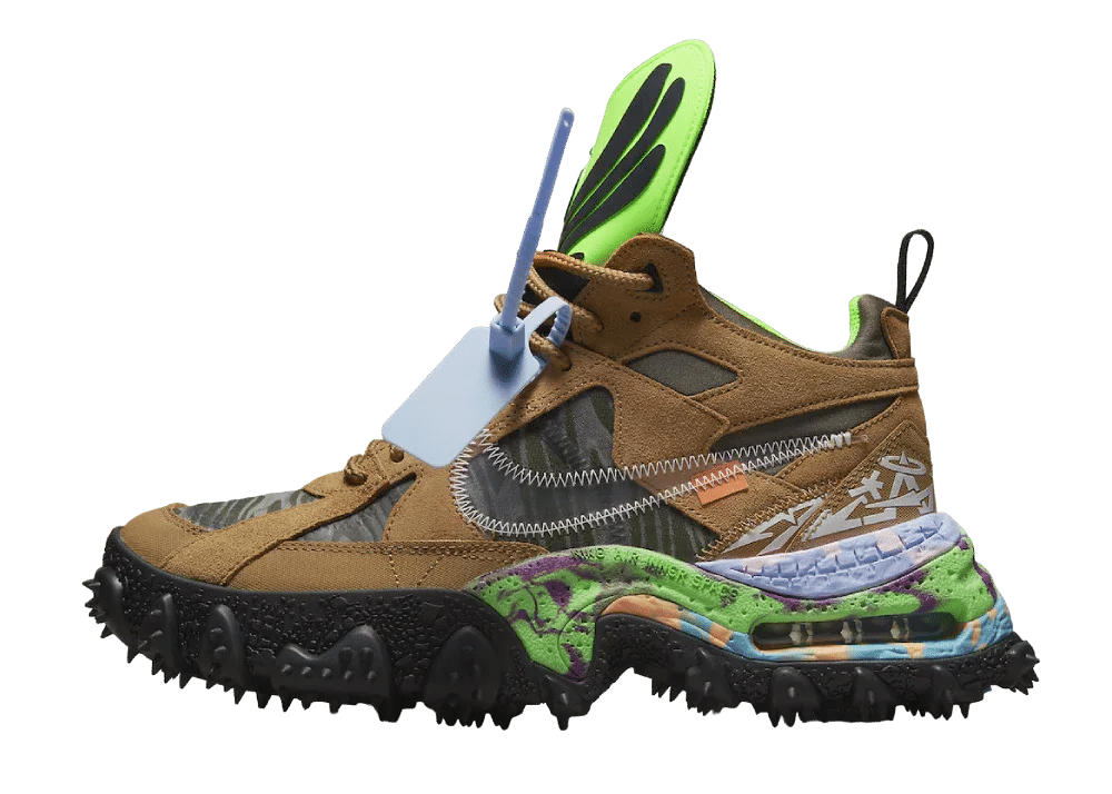 Nike Air Terra Forma Off-White Wheat Green Strike - Sneaker Türkiye