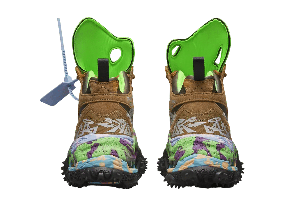 Nike Air Terra Forma Off-White Wheat Green Strike - Sneaker Türkiye