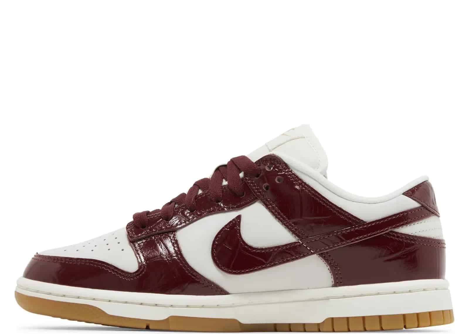 Nike Dunk Low LX Dark Team Red Croc (W) - Sneaker Türkiye