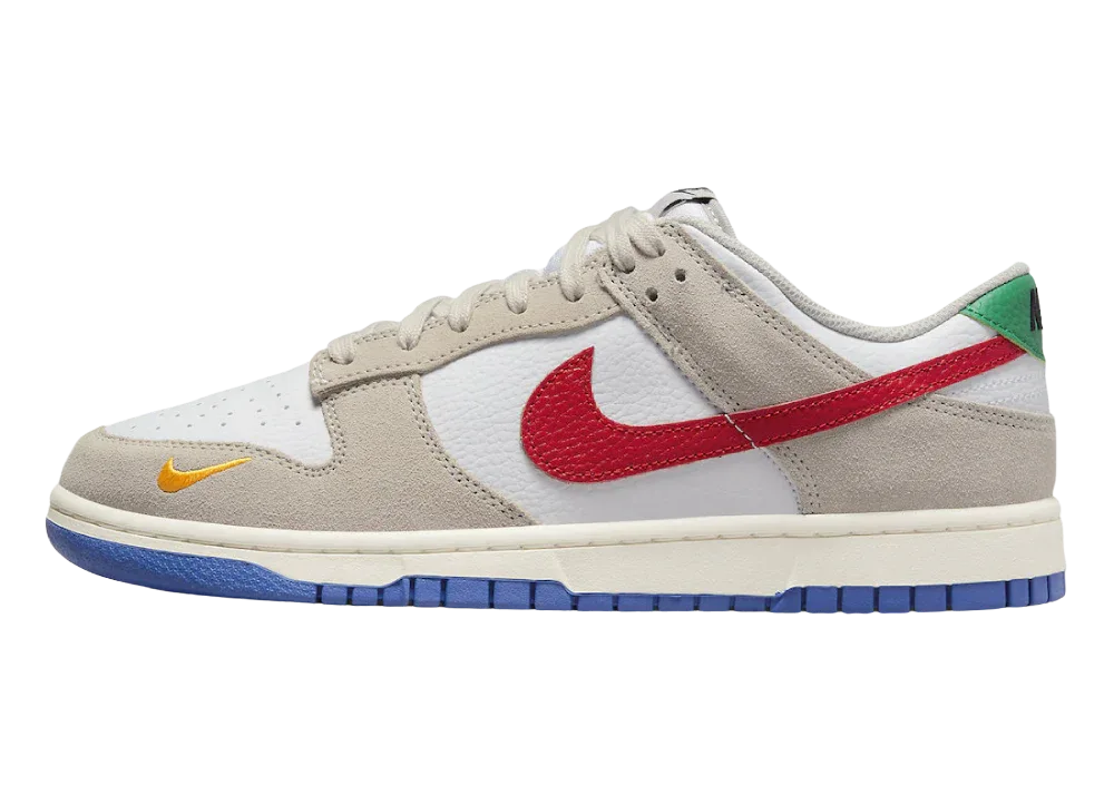 Nike Dunk Low Light Iron Ore Red Blue - Sneaker Türkiye