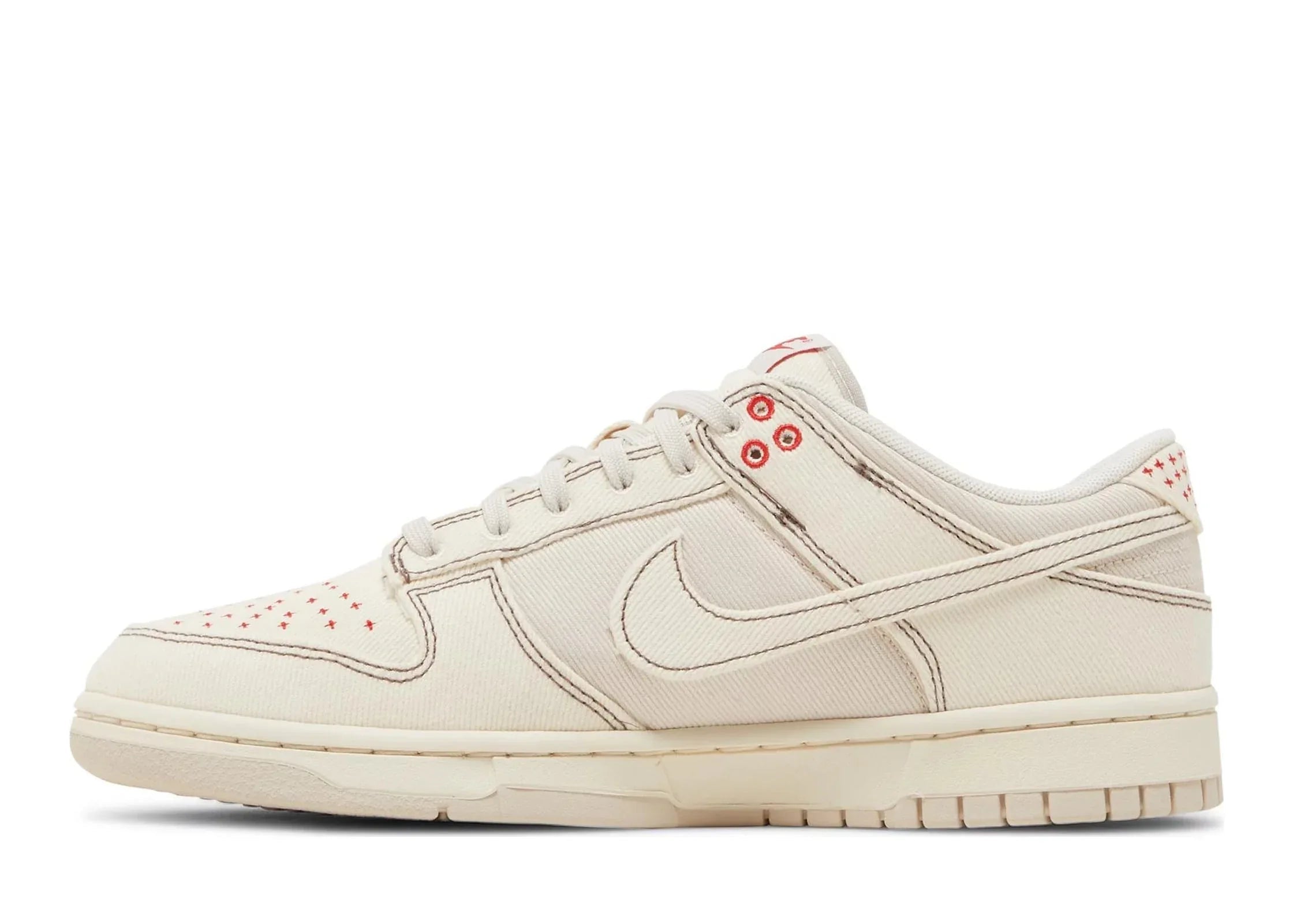 Nike Dunk Low Light Orewood Brown Sashiko - Sneaker Türkiye