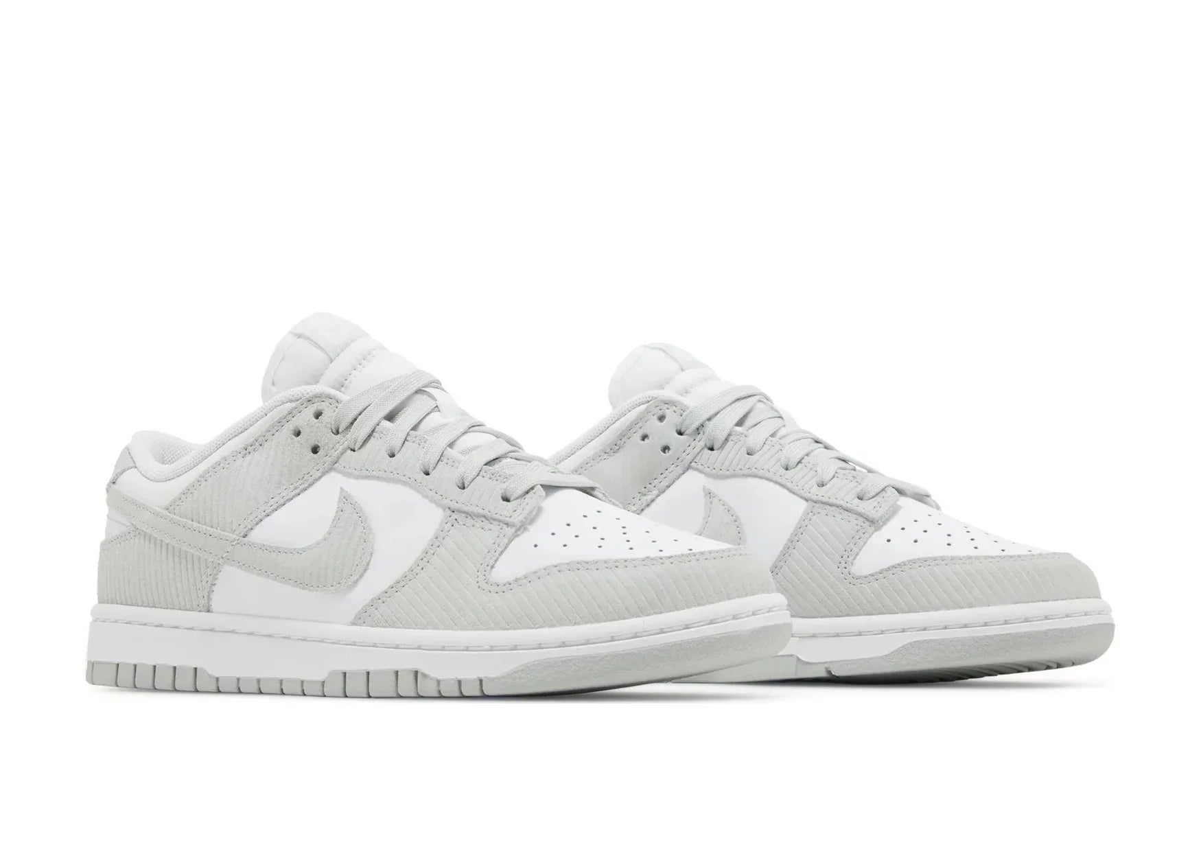 Nike Dunk Low Light Silver Corduroy (W) - Sneaker Türkiye