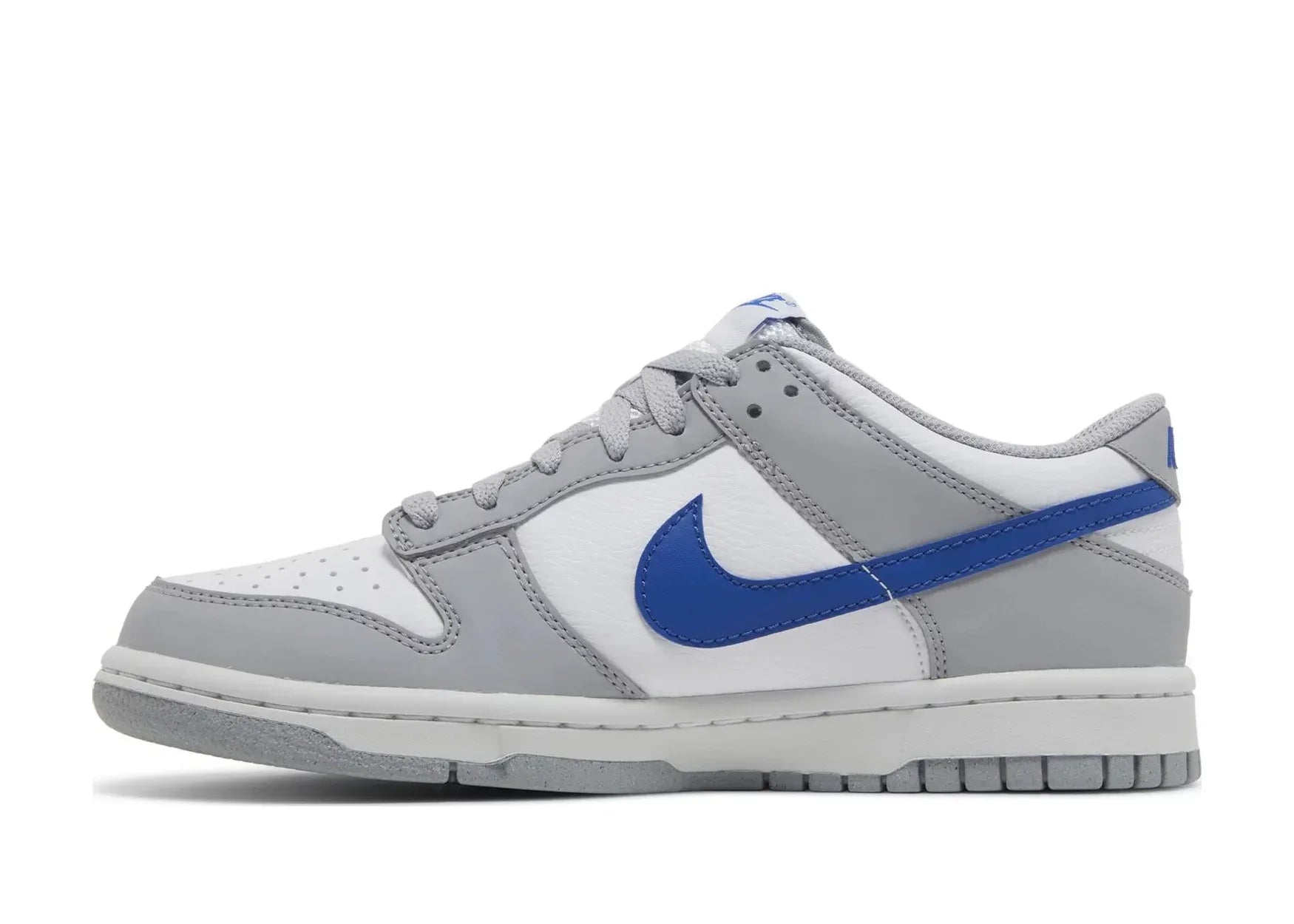 Nike Dunk Low Mini Swoosh Wolf Grey Game Royal (GS) - Sneaker Türkiye