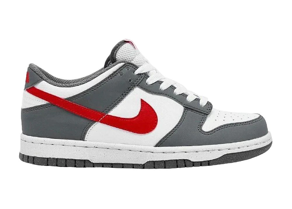 Nike Dunk Low Next Nature Smoke Grey Light Crimson (GS) - Sneaker Türkiye