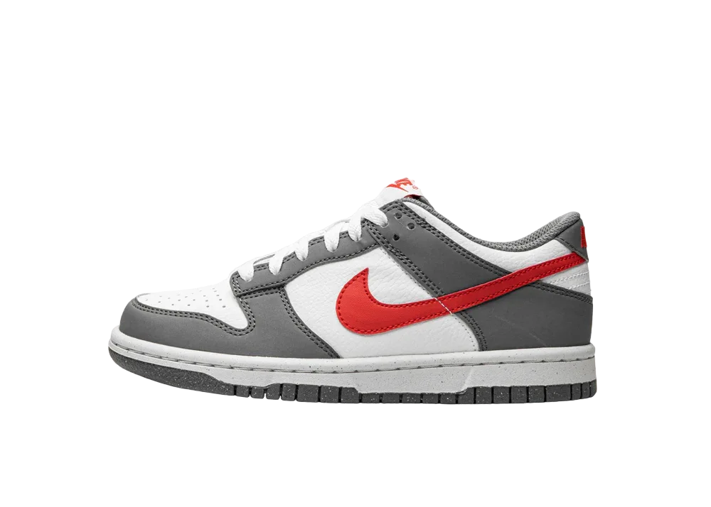 Nike Dunk Low Next Nature Smoke Grey Light Crimson (GS) - Sneaker Türkiye