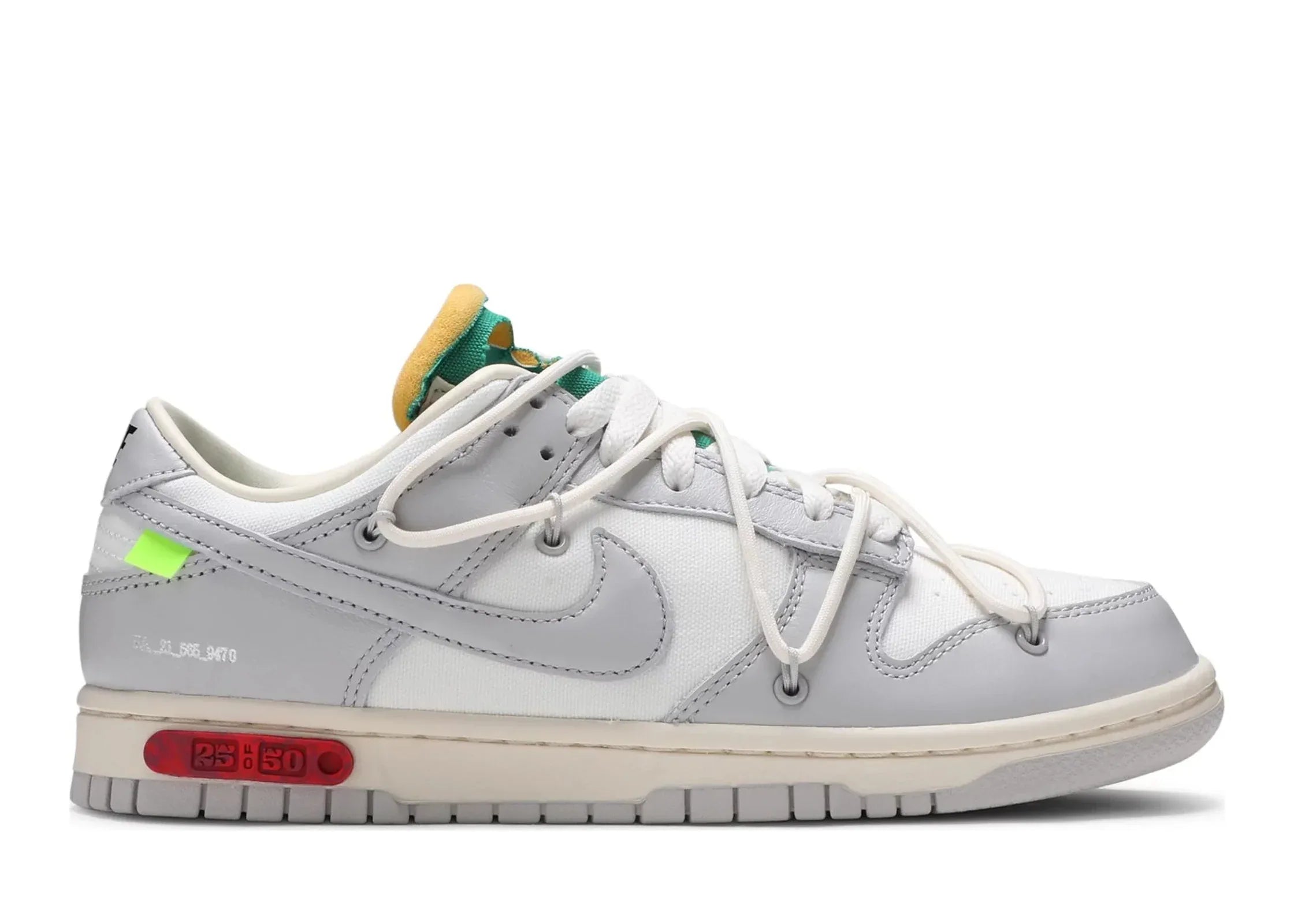 Nike Dunk Low Off-White Lot 25 - Sneaker Türkiye