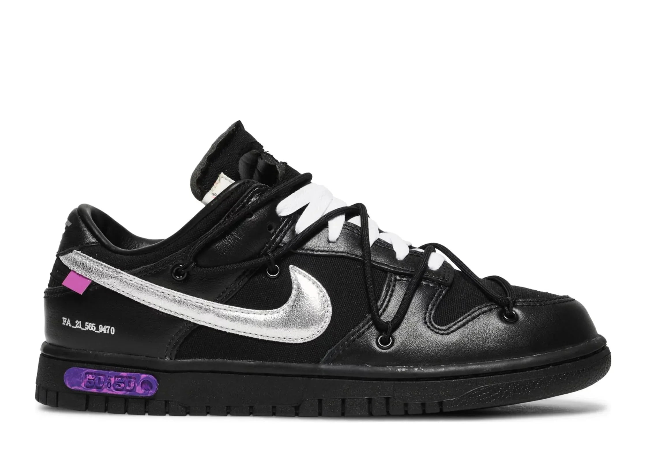 Nike Dunk Low Off-White Lot 50 - Sneaker Türkiye
