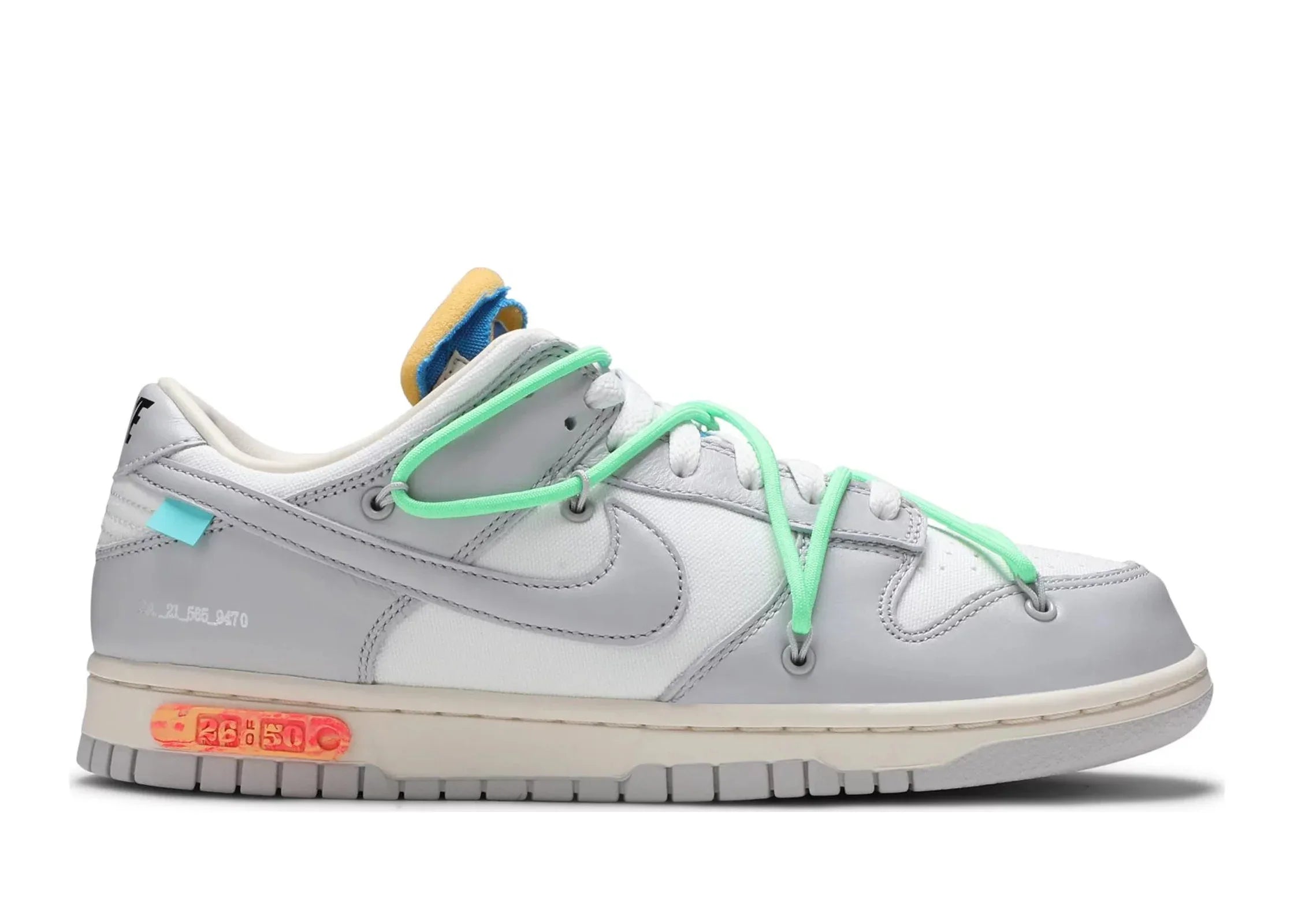 Nike Dunk Low Off-White Lot 26 - Sneaker Türkiye