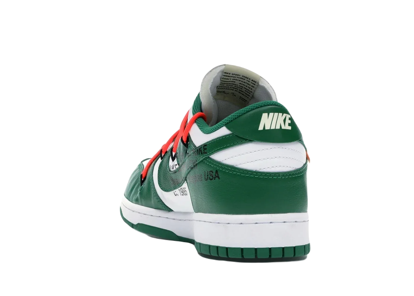 Nike Dunk Low Off-White Pine Green - Sneaker Türkiye