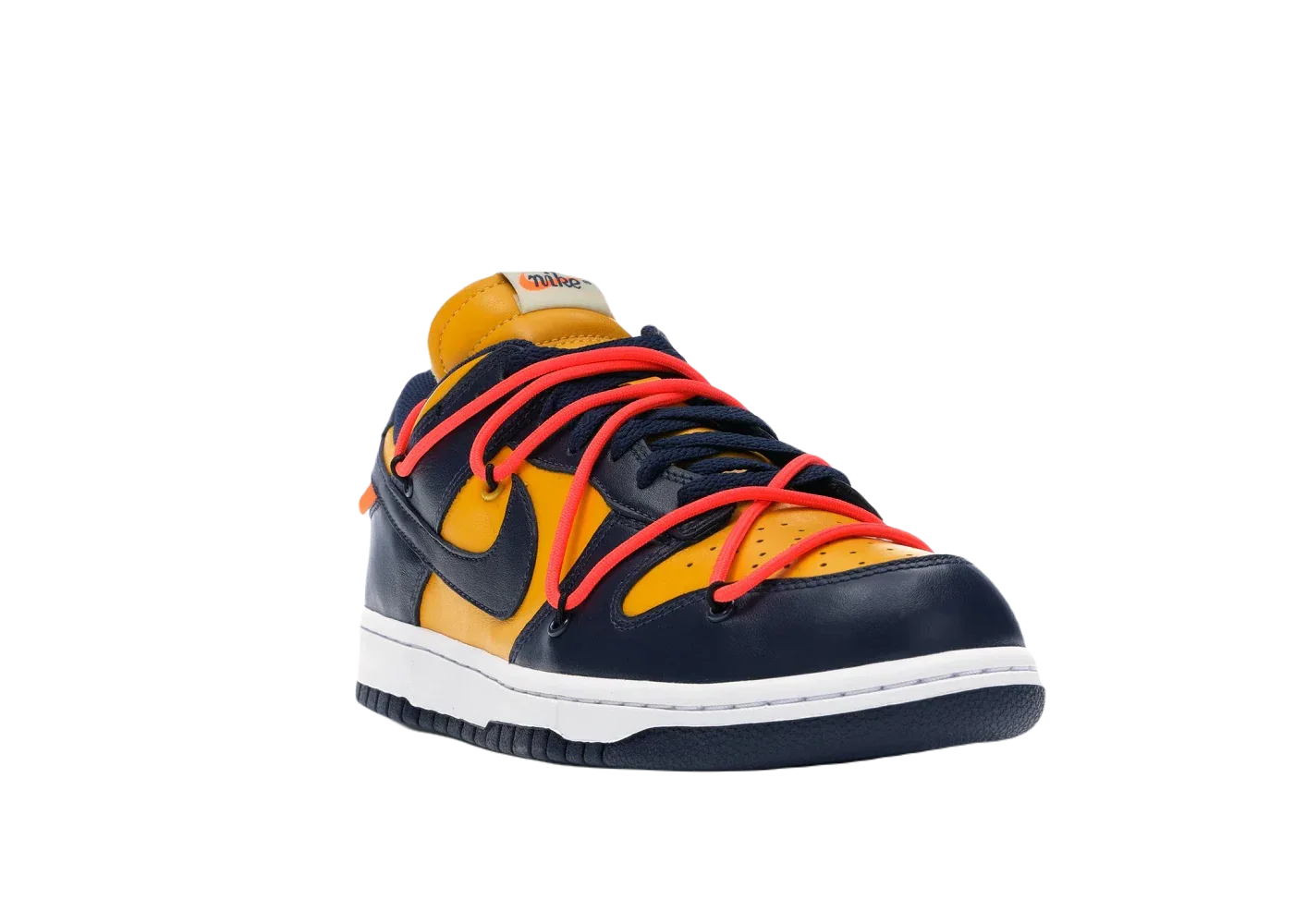 Nike Dunk Low Off-White University Gold Midnight Navy - Sneaker Türkiye