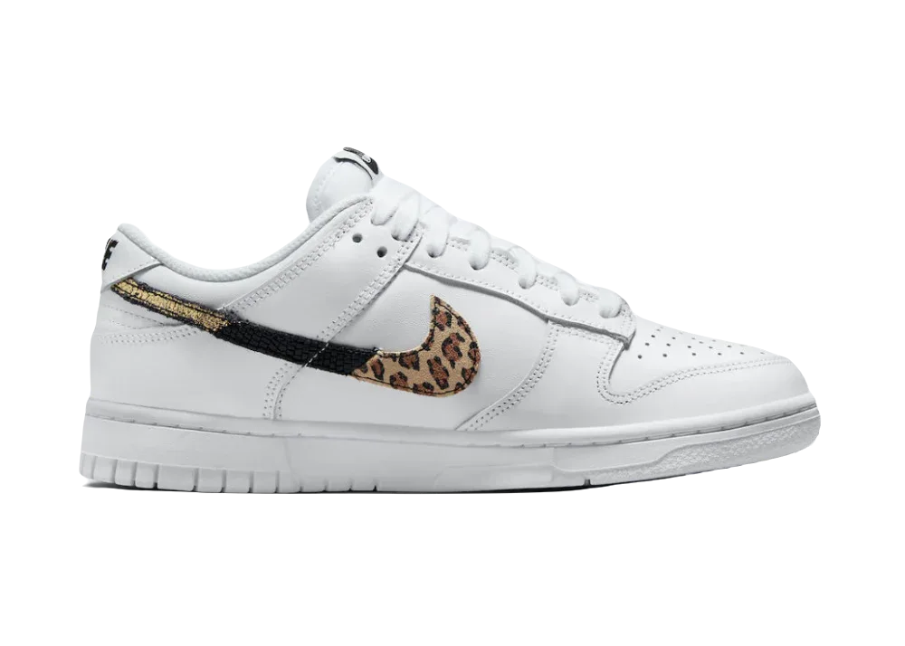 Nike Dunk Low SE Animal Instinct White (W) - Sneaker Türkiye