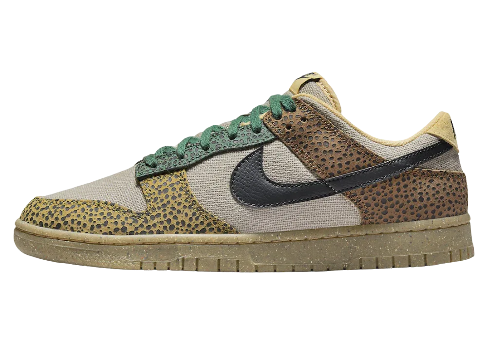 Nike Dunk Low Safari Golden Moss - Sneaker Türkiye