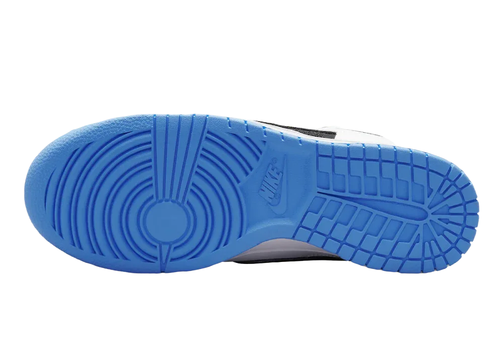 Nike Dunk Low Scrap Black Neutral Grey University Blue White - Sneaker Türkiye