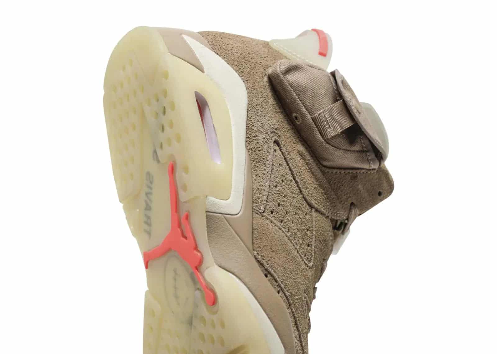 Nike Jordan 6 Retro Travis Scott British Khaki - Sneaker Türkiye