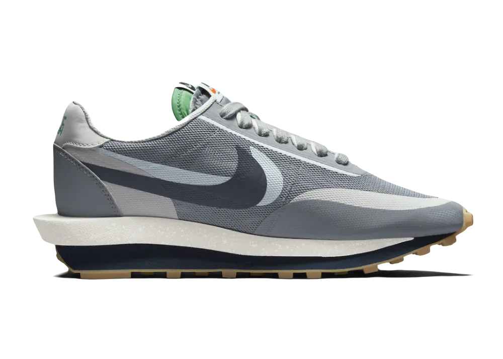 Nike LD Waffle Sacai CLOT Kiss Of Death 2 Cool Grey - Sneaker Türkiye