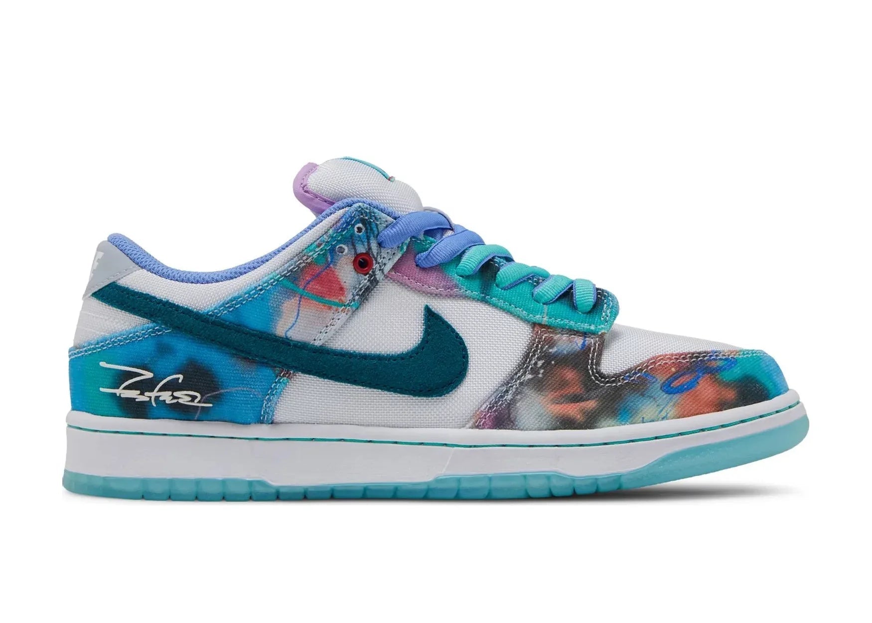 Nike Dunk Low Futura Laboratories Bleached Aqua - Sneaker Türkiye