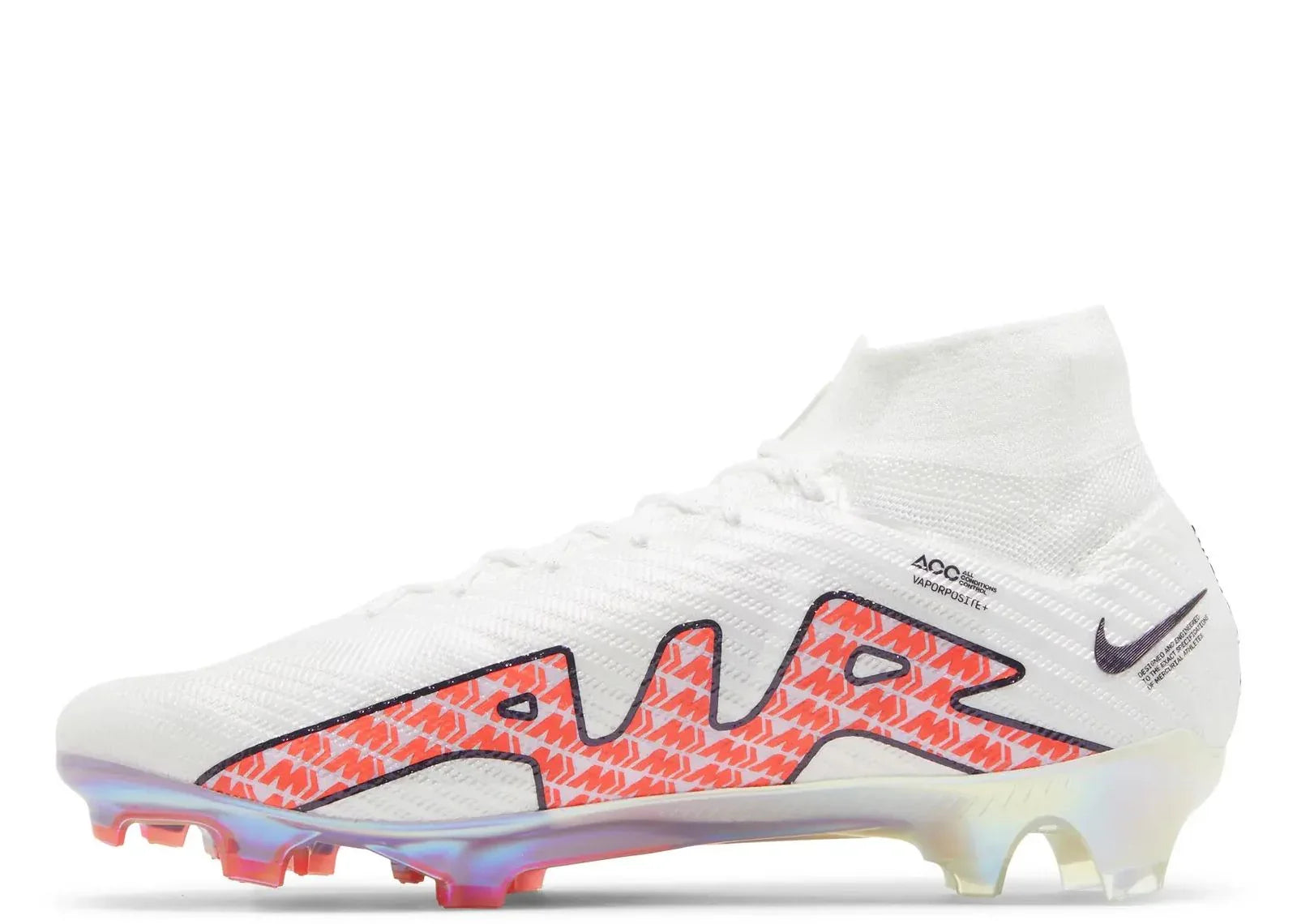 Nike Zoom Mercurial Superfly 9 Elite FG White Bright Crimson - Sneaker Türkiye
