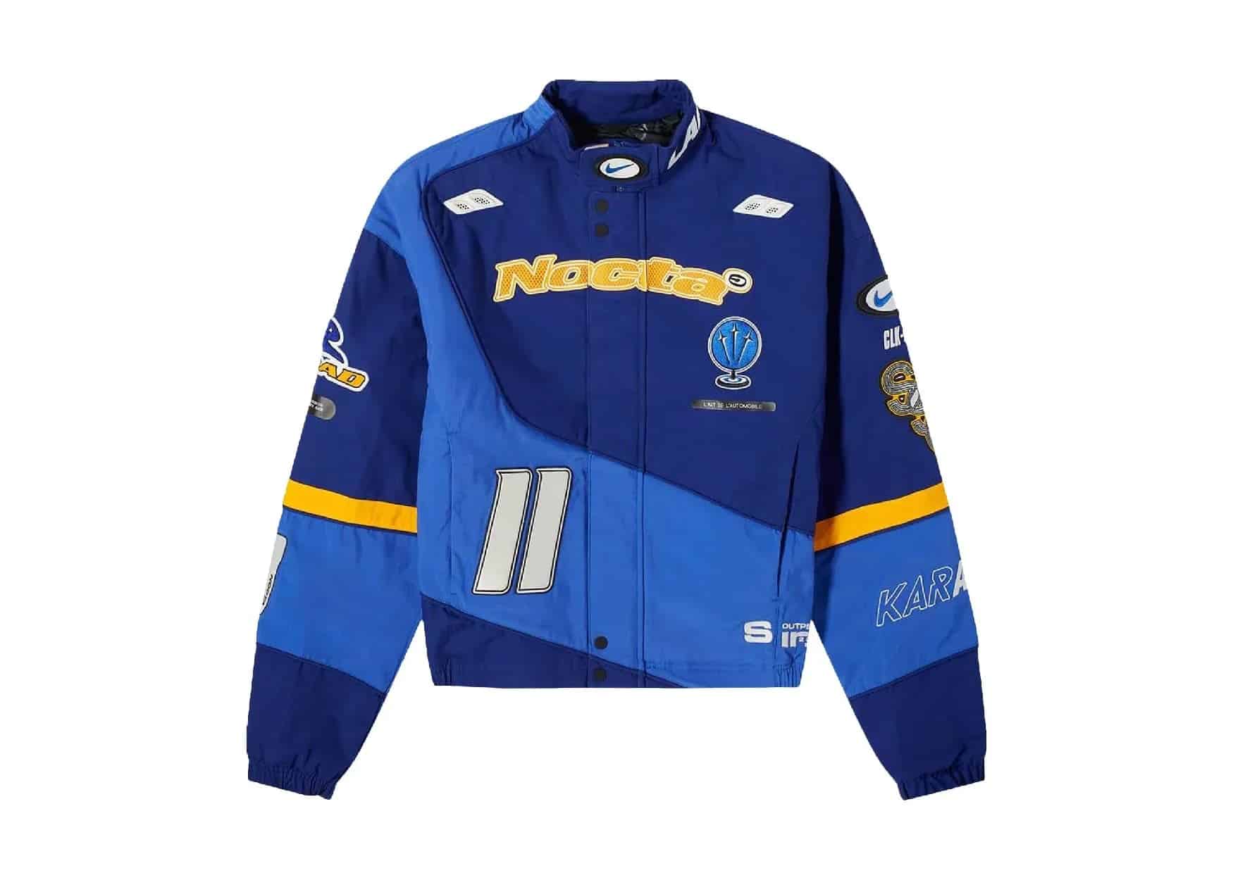 Nike x NOCTA L Art Racing Jacket Deep Royal Blue - Sneaker Türkiye