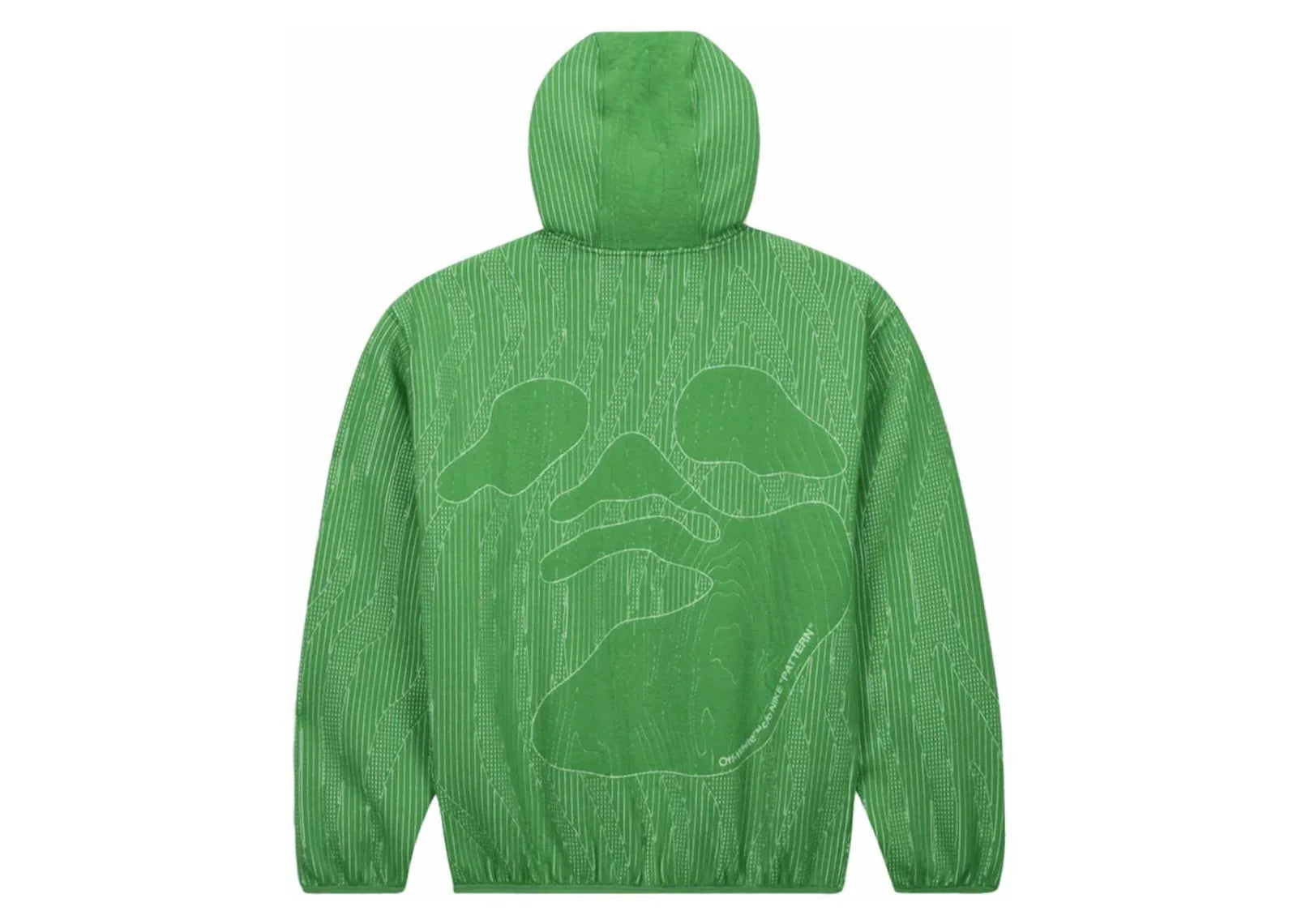 Nike x Off-White Engineered Hoodie Green - Sneaker Türkiye