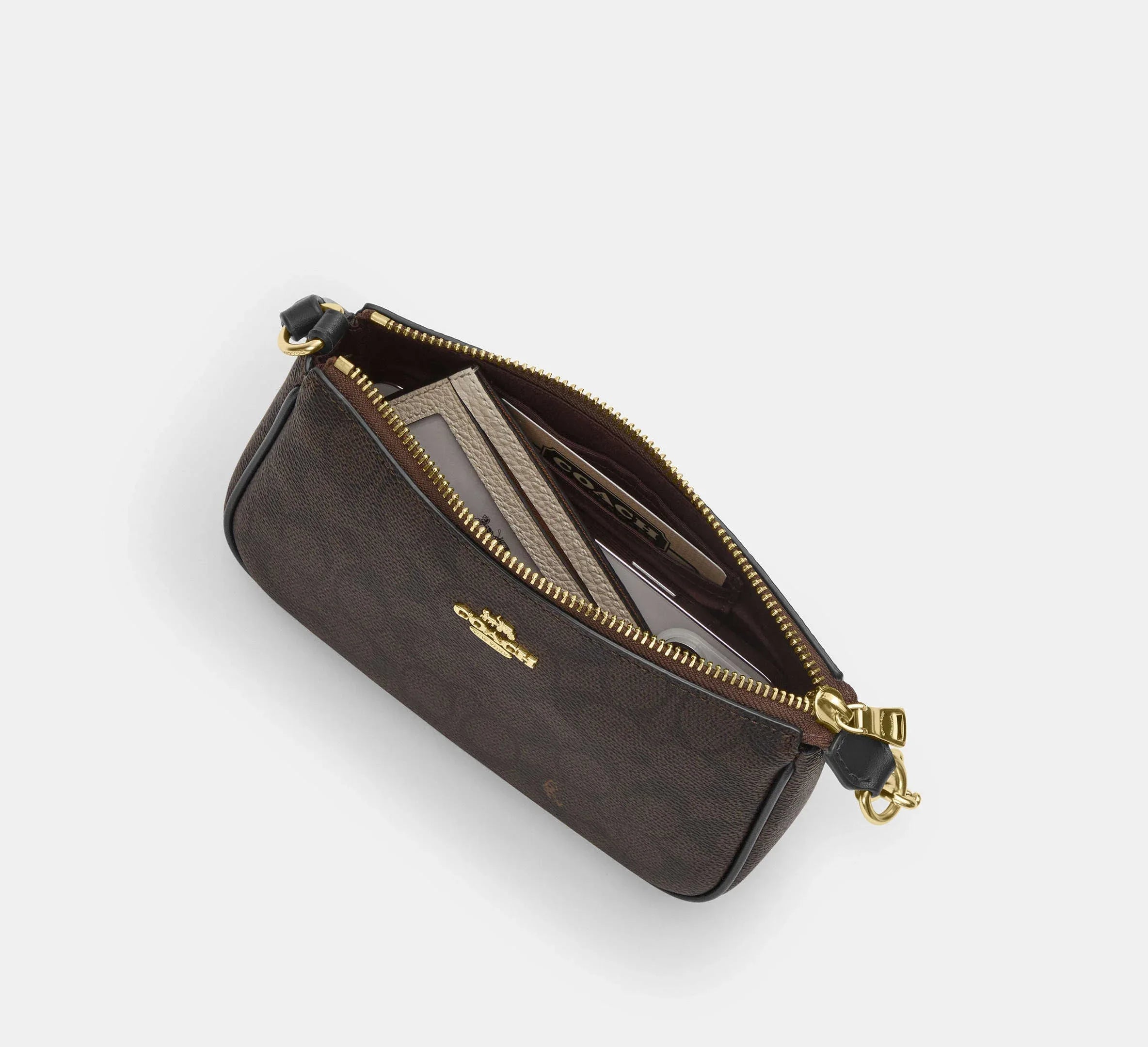 Coach Nolita 19 In Signature – Gold/Walnut/Black - Sneaker Türkiye