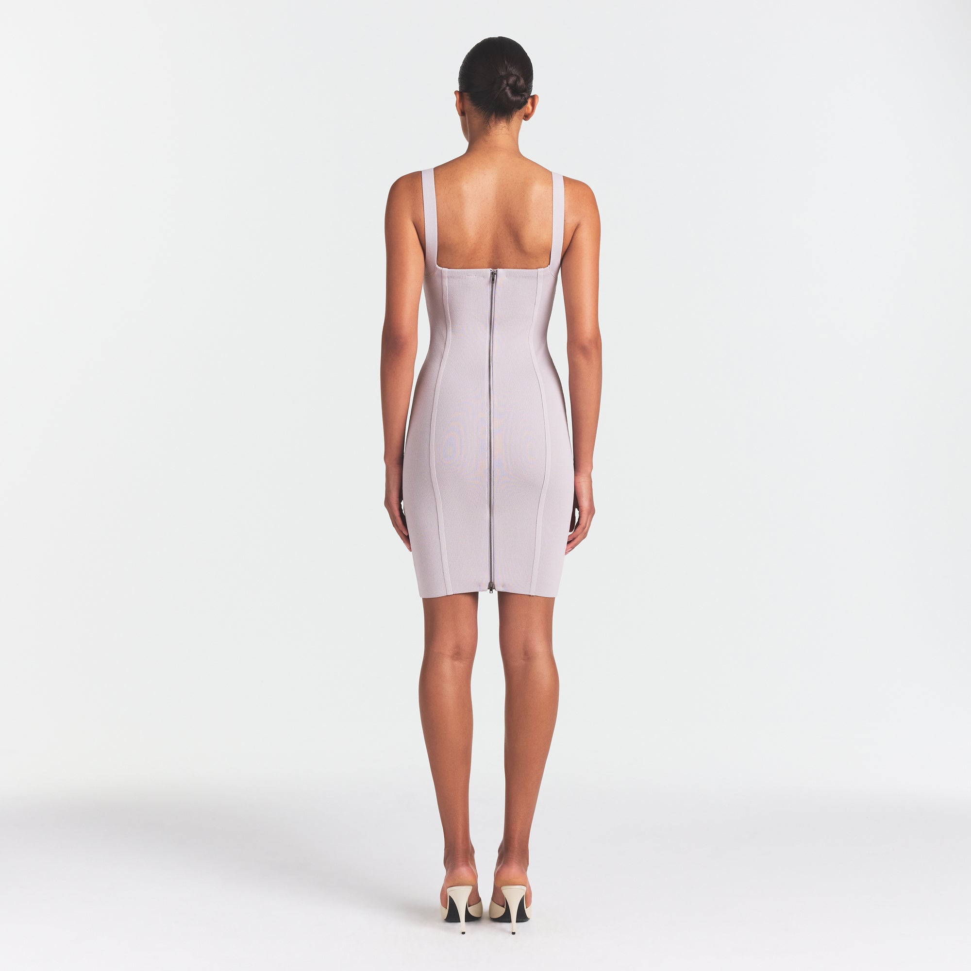 SKIMS REFINED KNIT MIDI DRESS | IRIS MICA - Sneaker Türkiye