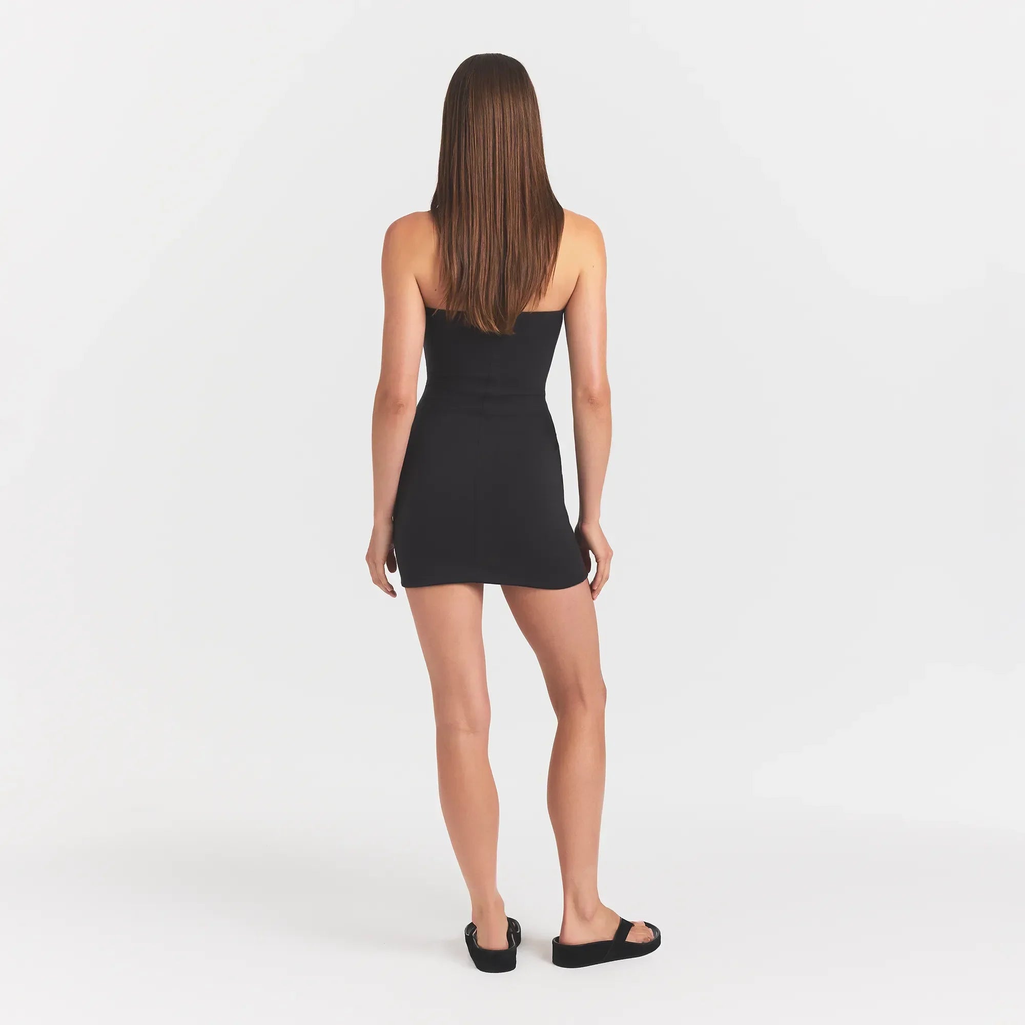 SKIMS COTTON JERSEY MINI TUBE DRESS | SOOT - Sneaker Türkiye