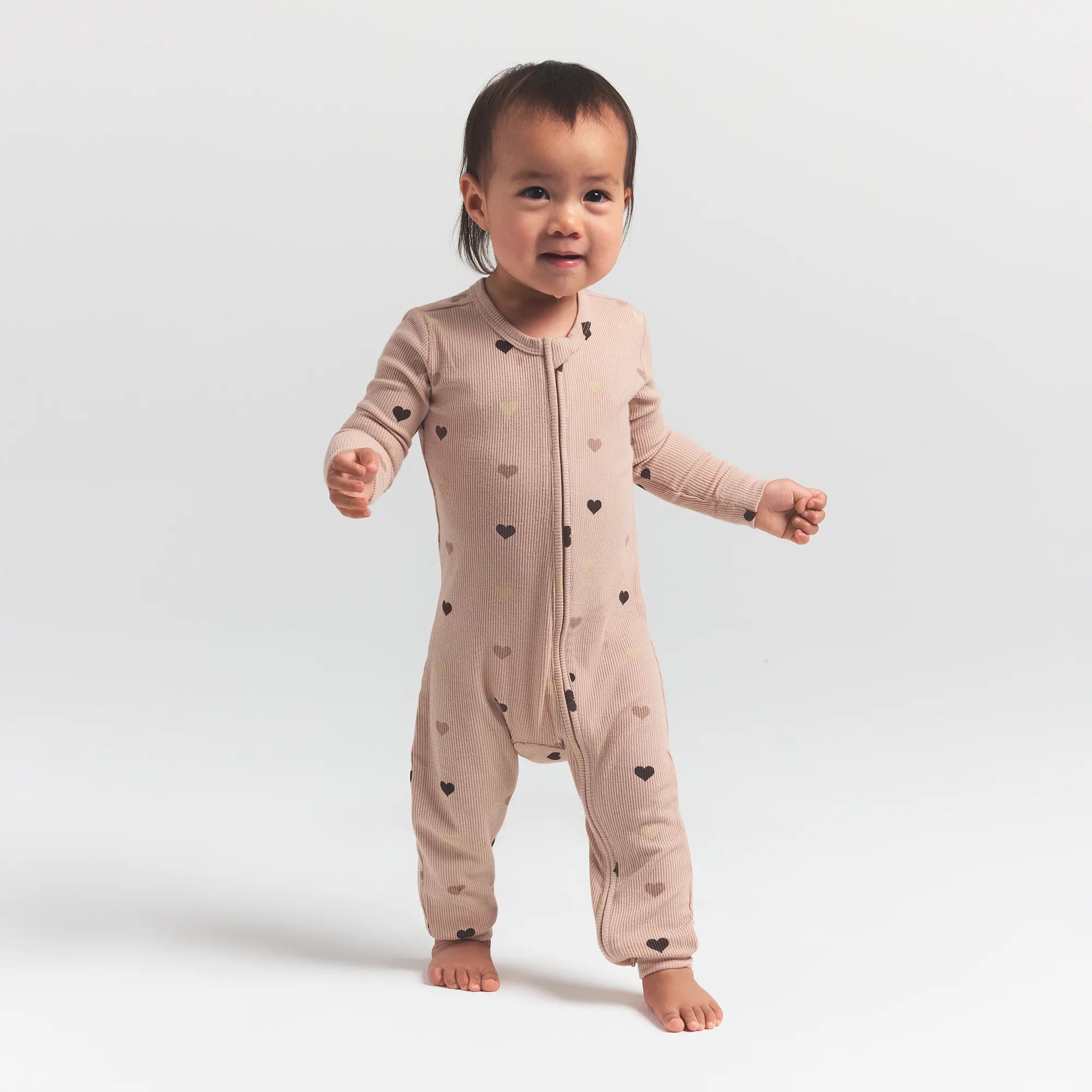 SKIMS SOFT LOUNGE BABY ONESIE | MICA MINI HEART HALFDROP - Sneaker Türkiye
