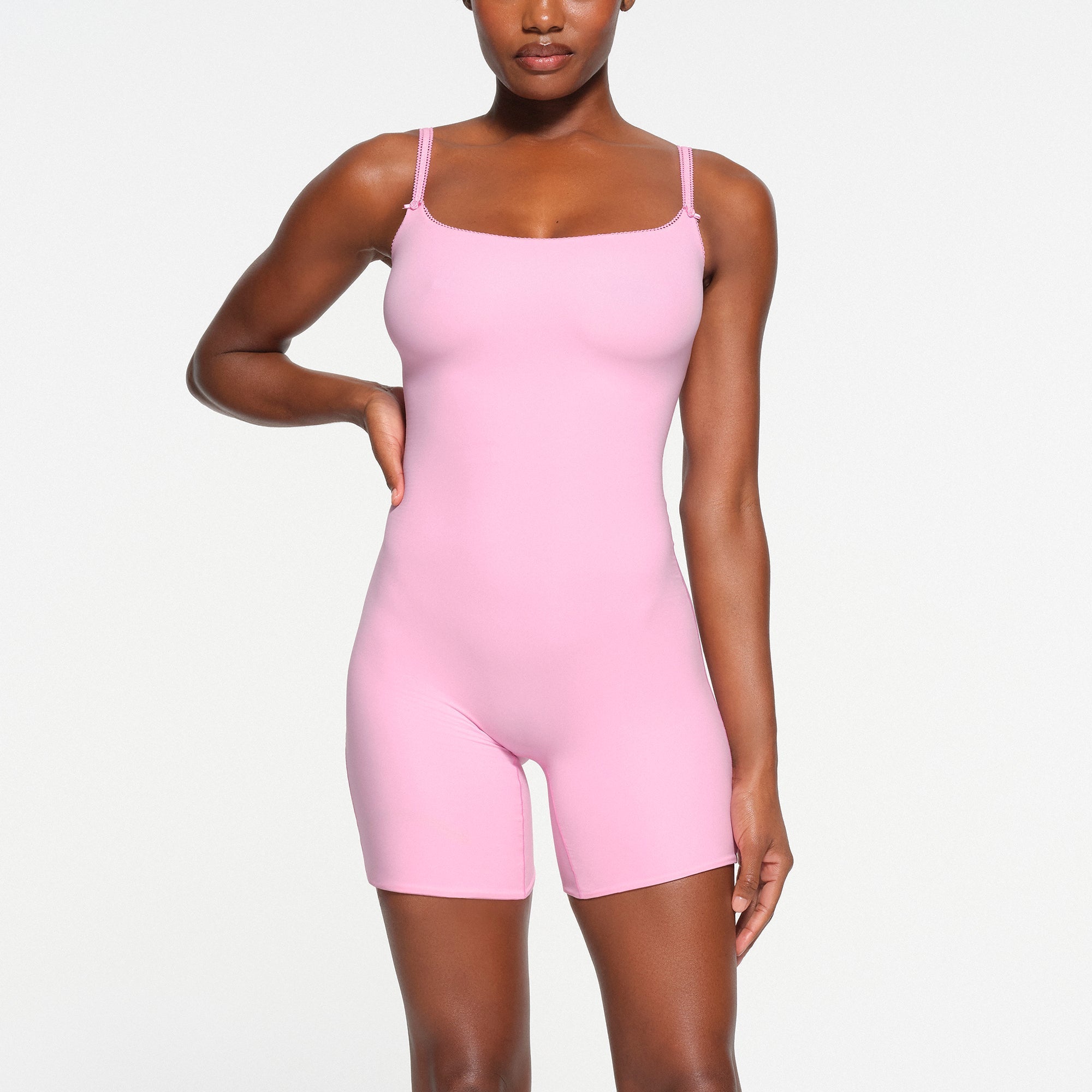 SKIMS FITS EVERYBODY PICOT ONESIE | BUBBLE GUM - Sneaker Türkiye