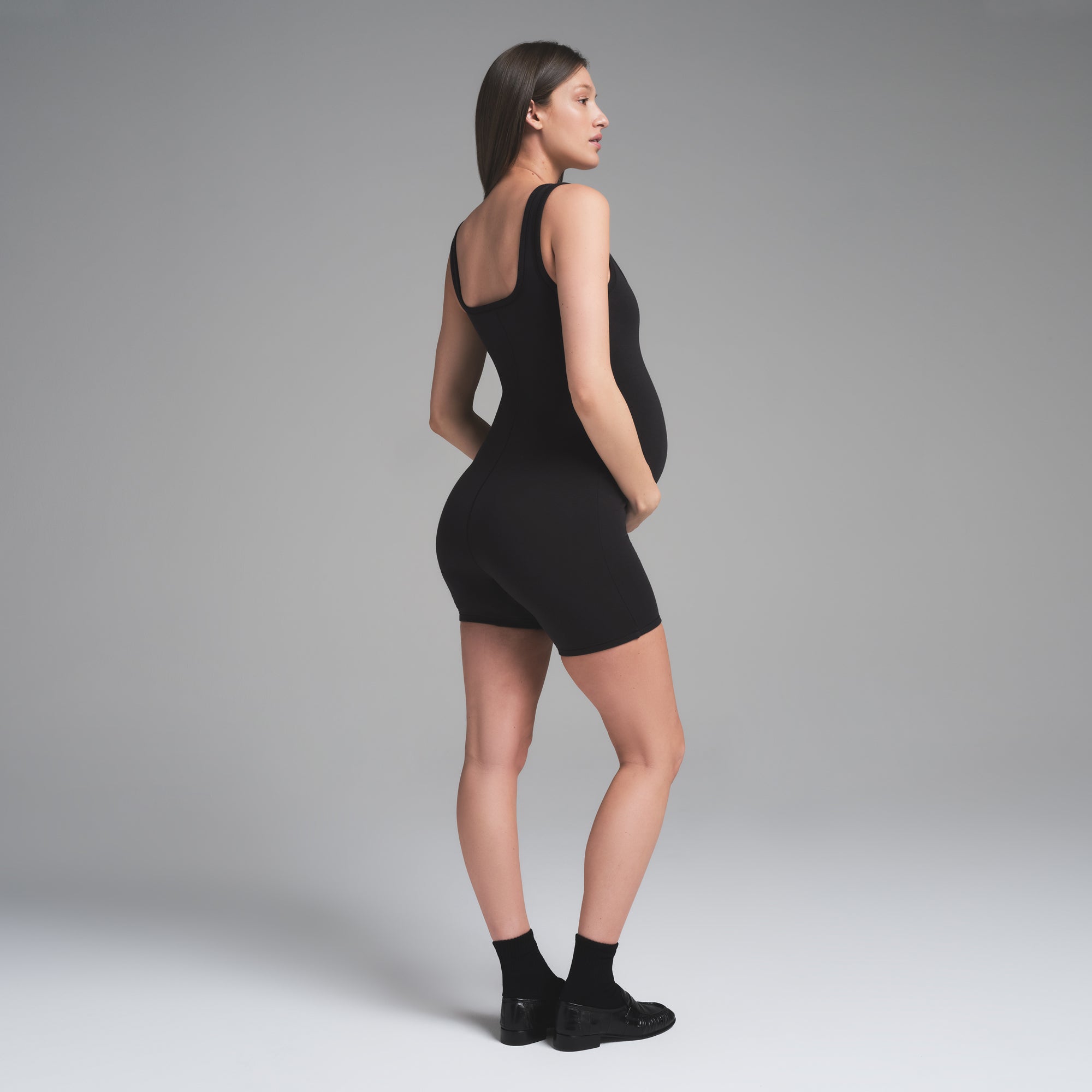 SKIMS COTTON JERSEY MATERNITY ONESIE | SOOT - Sneaker Türkiye