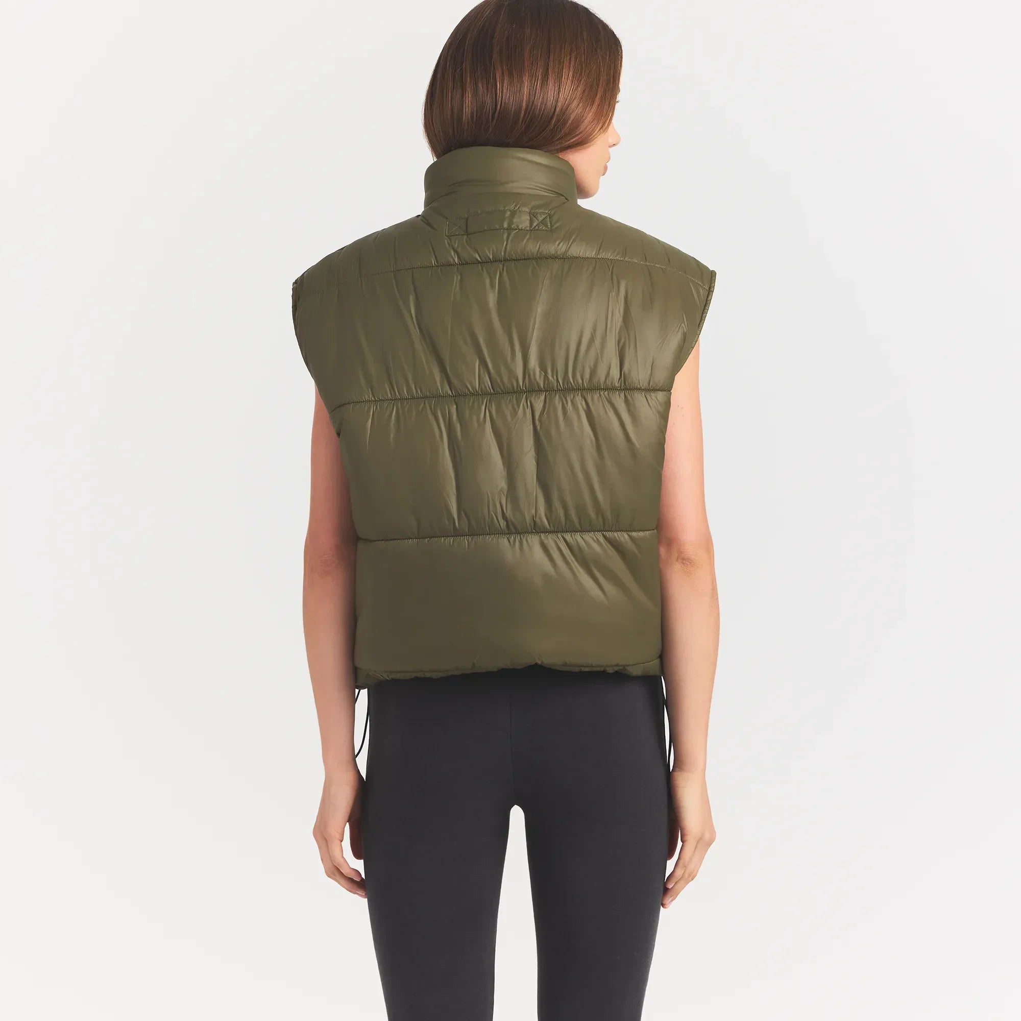 SKIMS LIGHTWEIGHT PUFFER OVERBedenD VEST | OLIVE - Sneaker Türkiye