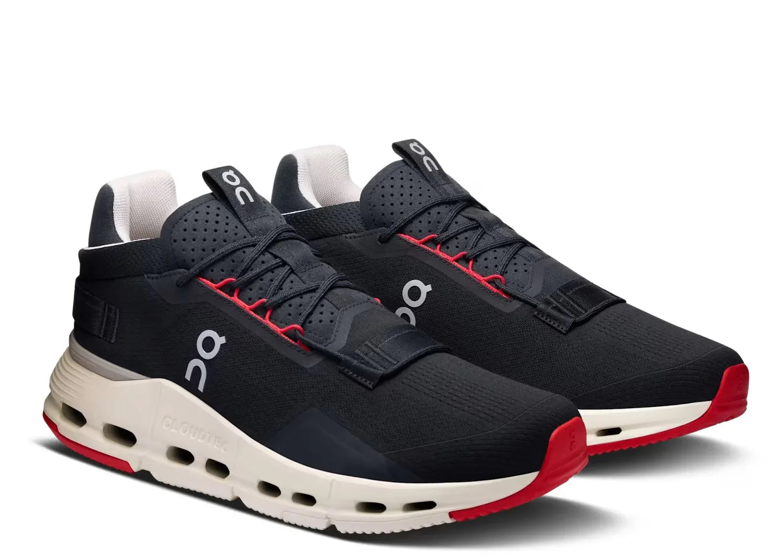 On Cloudnova 2 Black Red - Sneaker Türkiye
