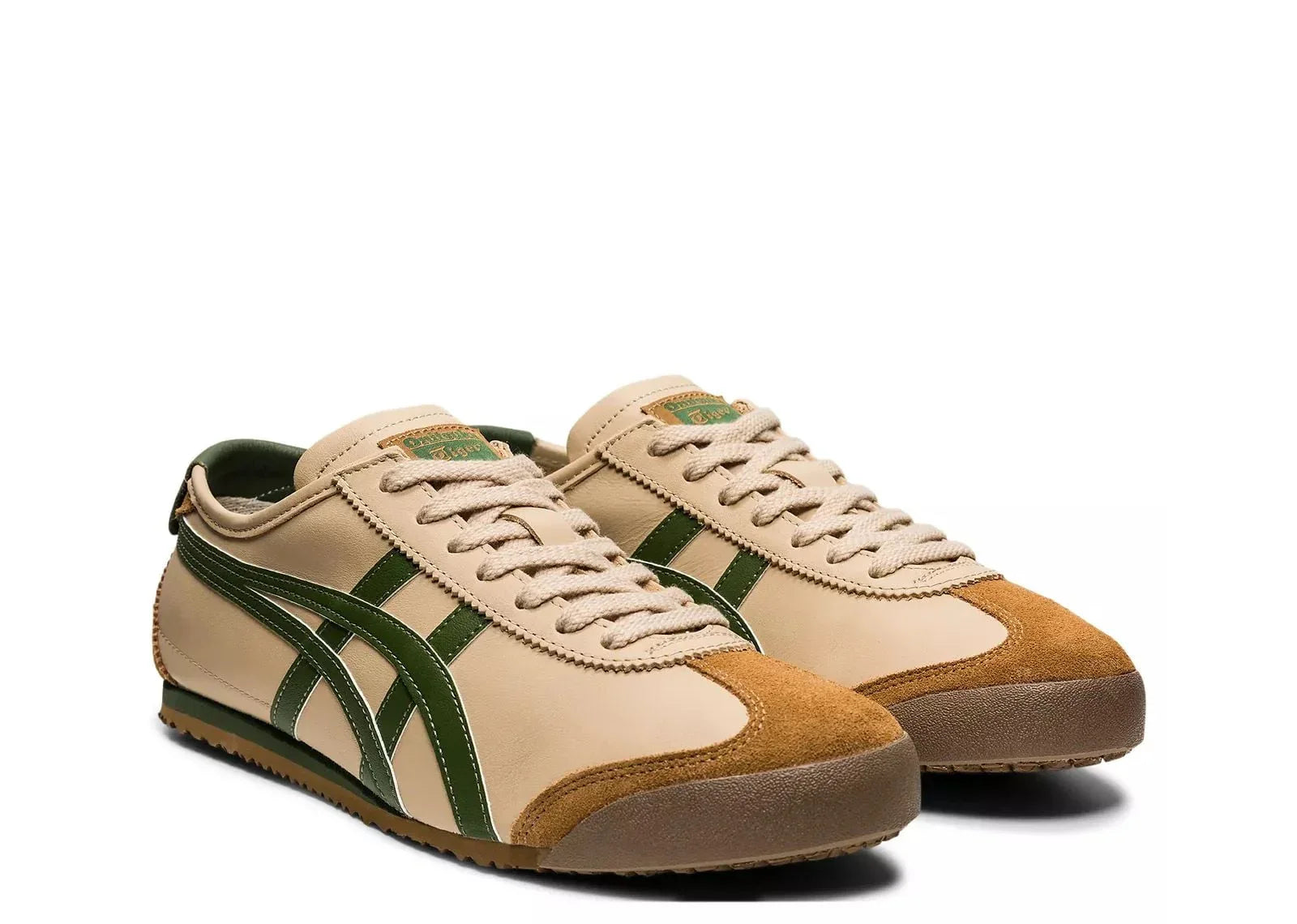 Onitsuka Tiger Mexico 66 Beige Grass Green - Sneaker Türkiye
