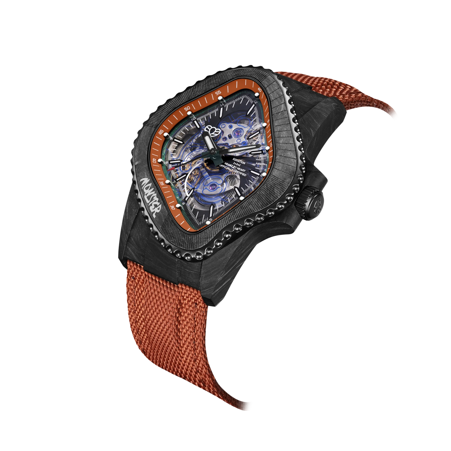 Laarvee Watch Pea005-Cfrpblk/Brown - Sneaker Türkiye