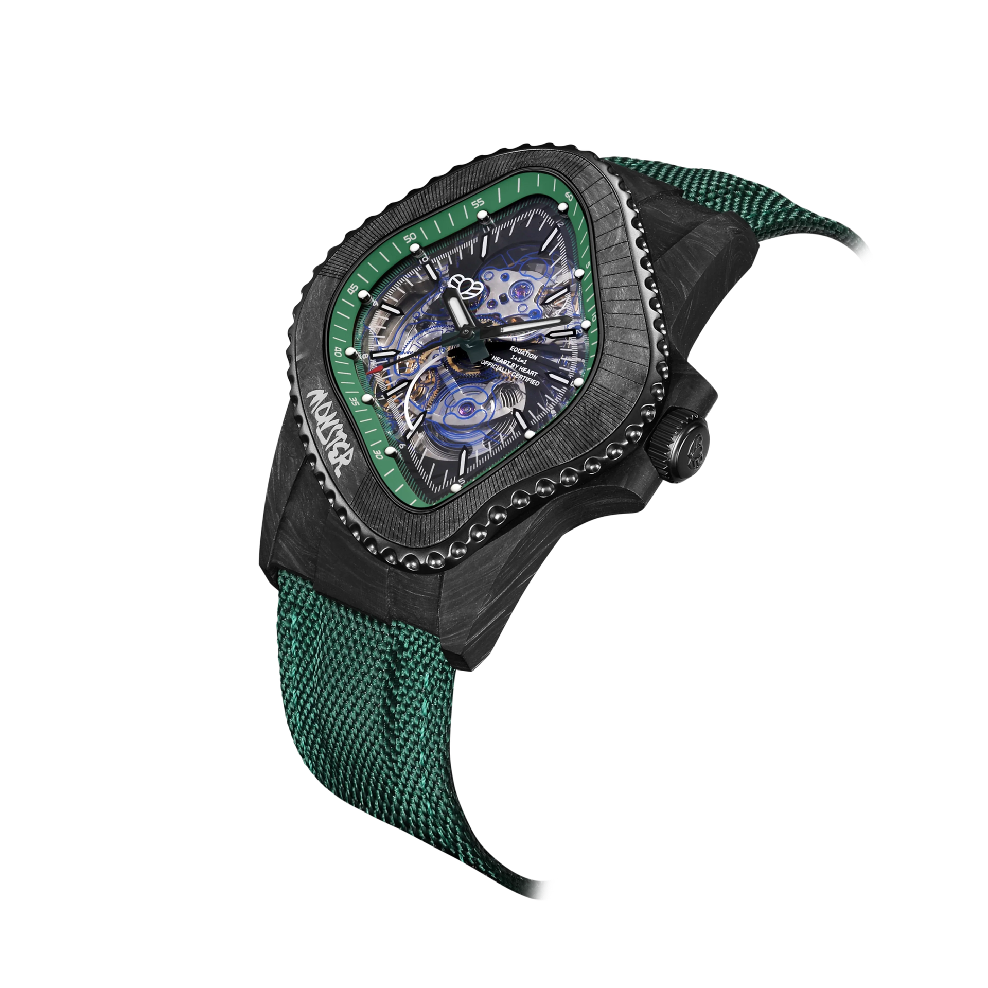 Laarvee Watch PEA005-CFRPBLK/GRN - Sneaker Türkiye