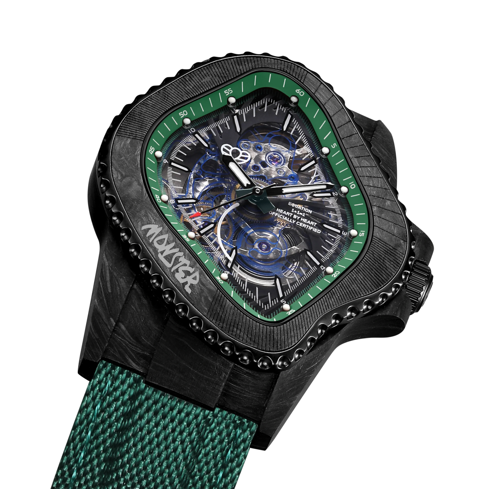 Laarvee Watch PEA005-CFRPBLK/GRN - Sneaker Türkiye