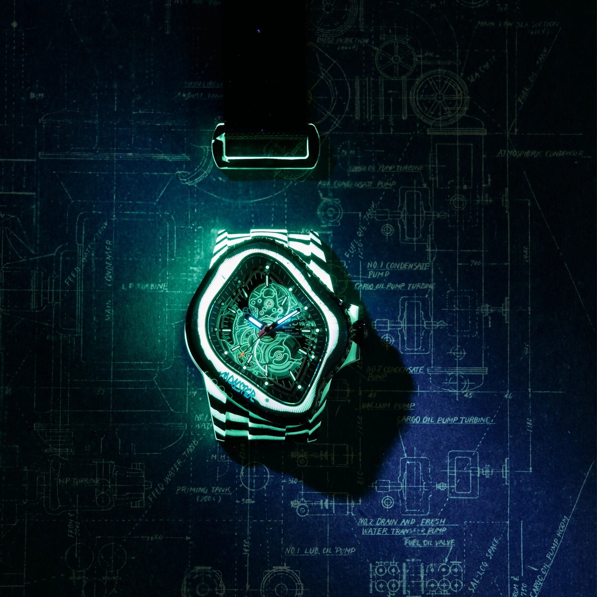 Laarvee Watch Pea005-Cfrpblk(Ggrn) - Sneaker Türkiye