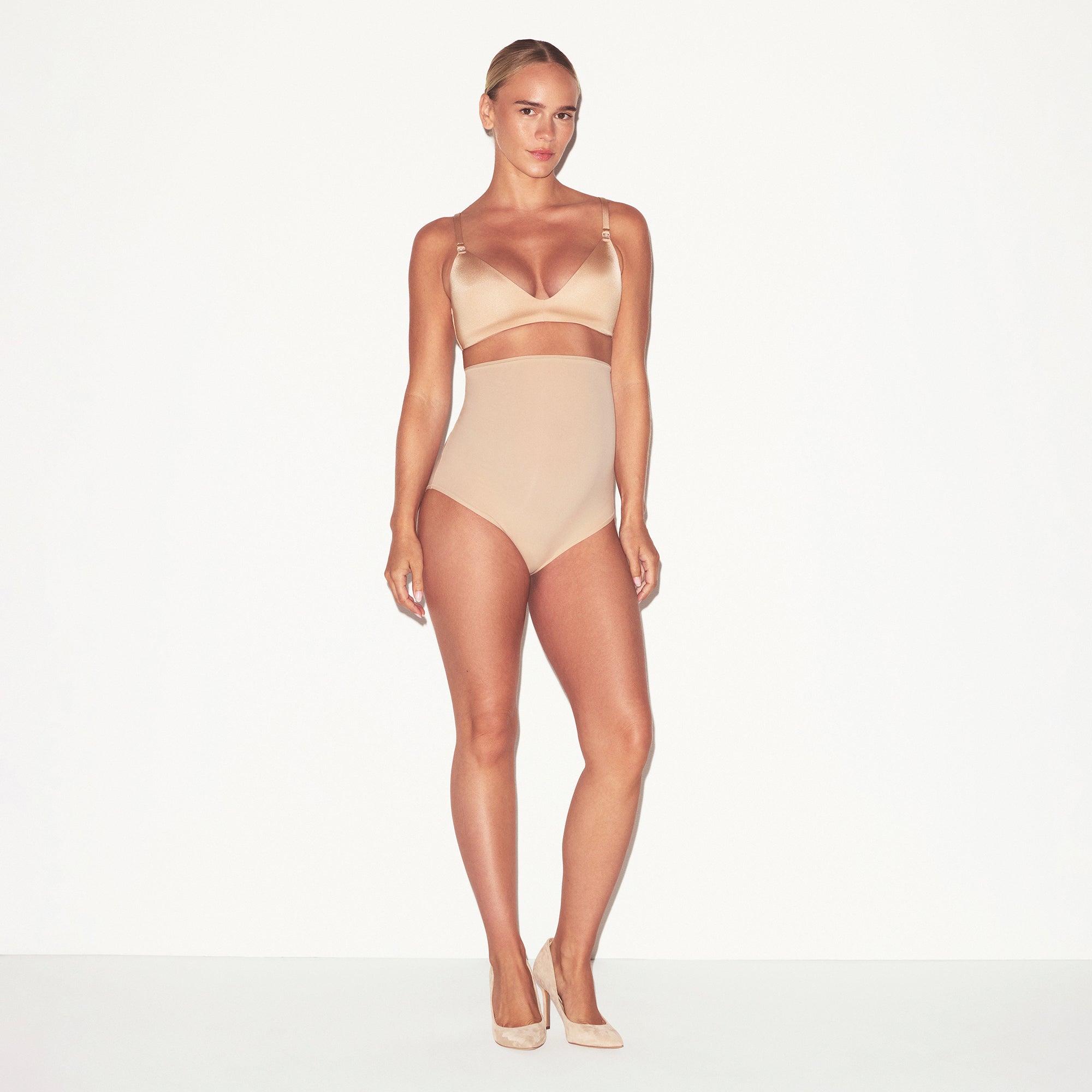 SKIMS WIRELESS FORM MATERNITY NURSING BRA | CLAY - Sneaker Türkiye