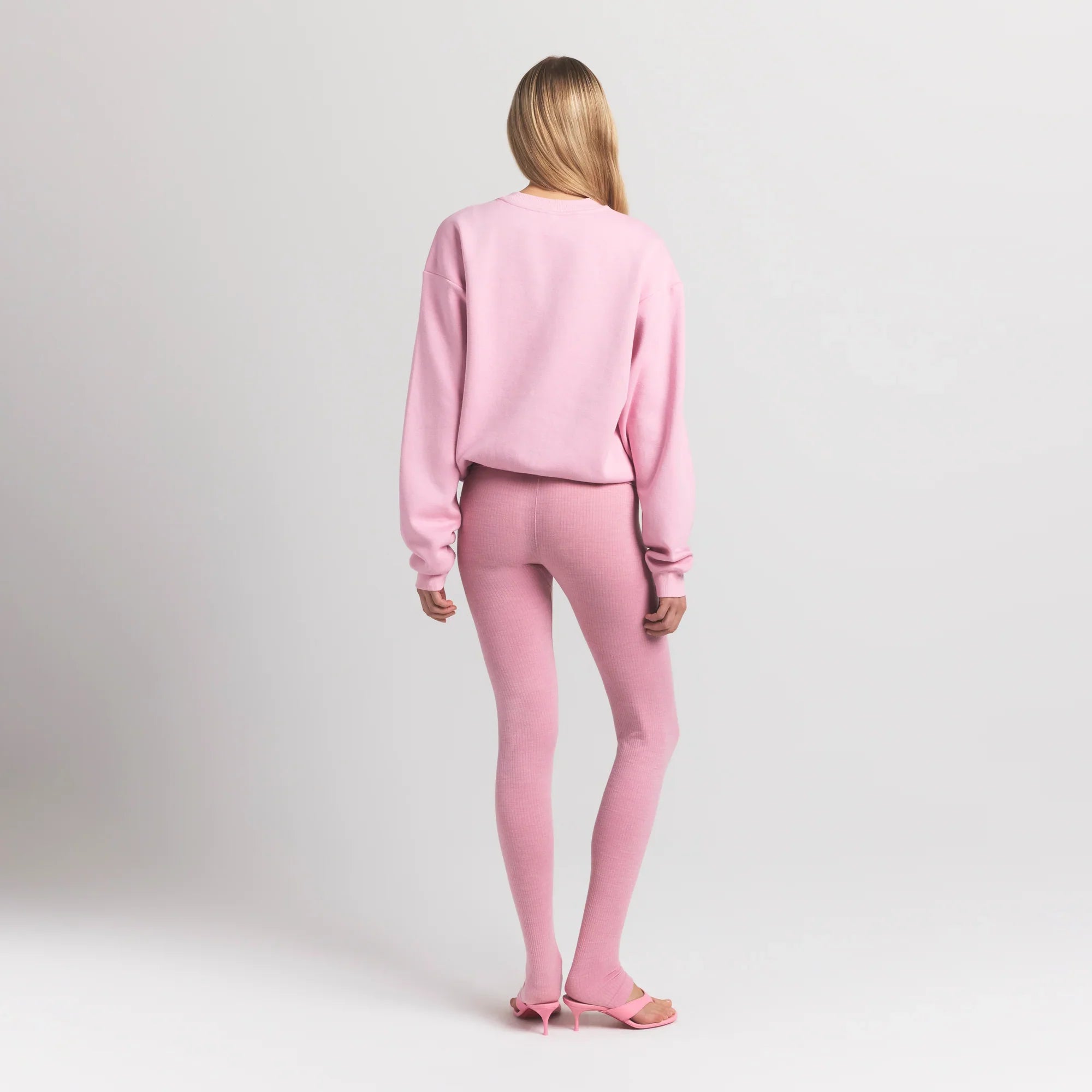SKIMS COTTON FLEECE CLASSIC CREWNECK | HALITE - Sneaker Türkiye
