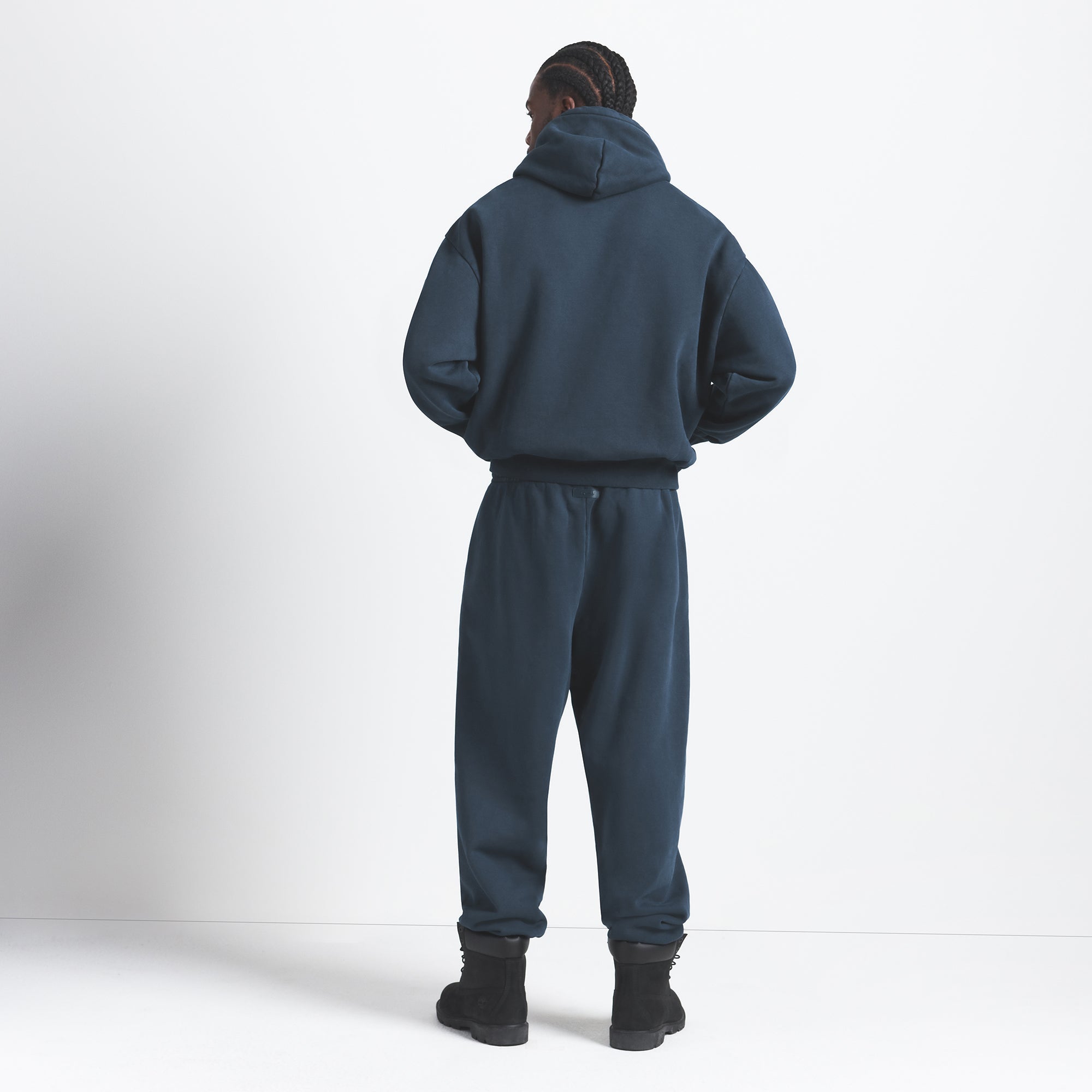 SKIMS HEAVYWEIGHT FLEECE MENS HOODIE | NAVY - Sneaker Türkiye