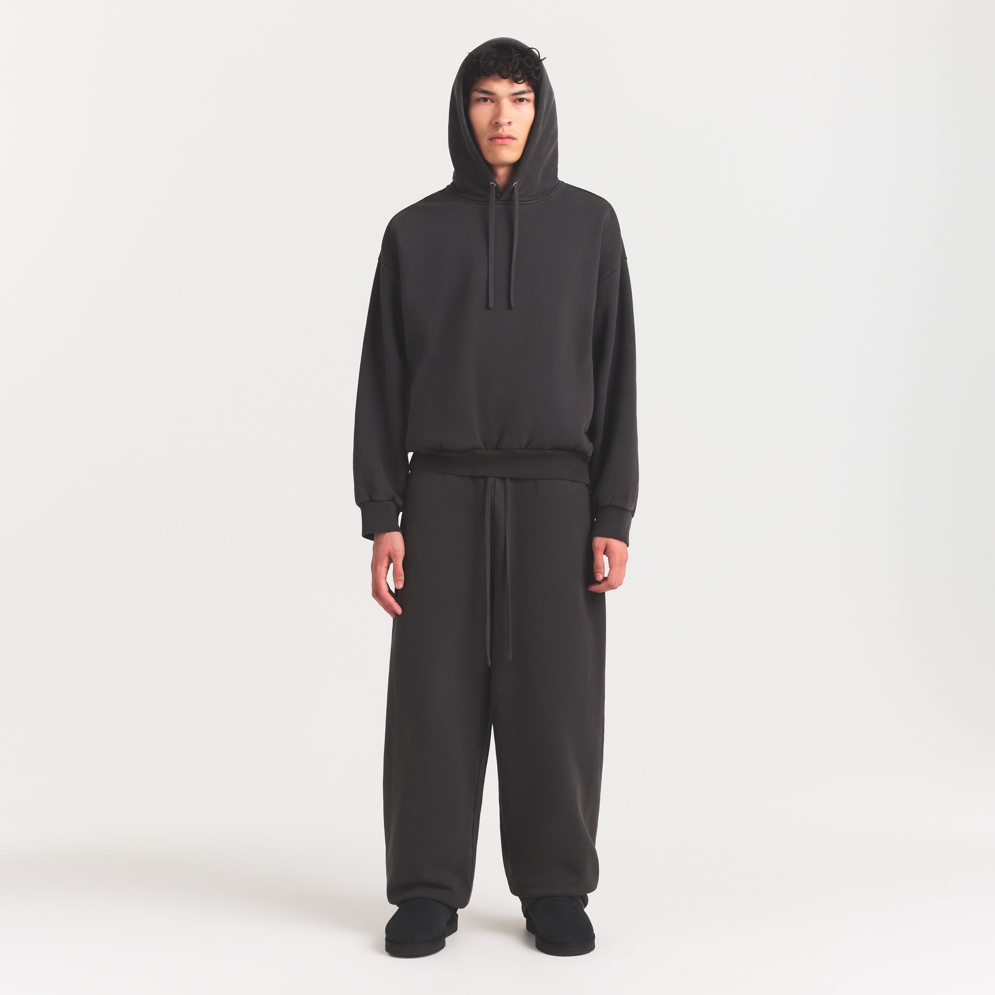 SKIMS HEAVYWEIGHT FLEECE MENS HOODIE | WASHED ONYX - Sneaker Türkiye