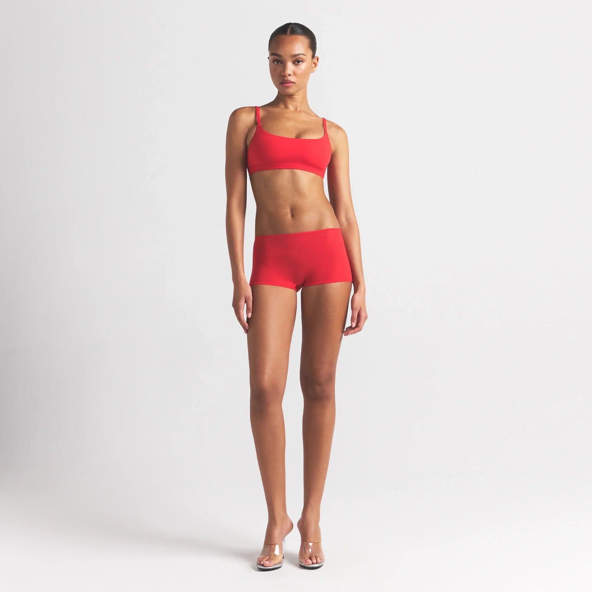 SKIMS FITS EVERYBODY BOY SHORT | CHERRY - Sneaker Türkiye