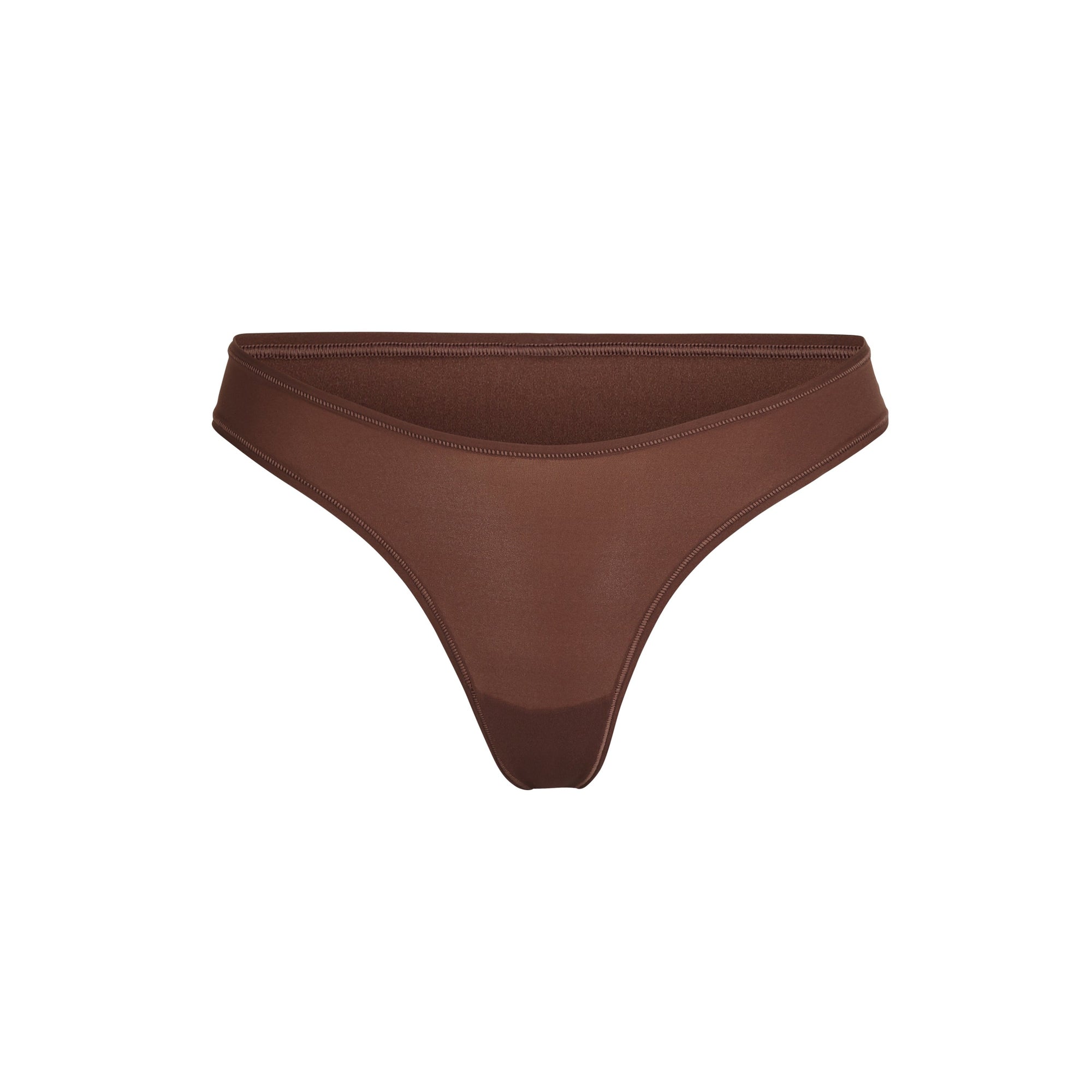SKIMS FITS EVERYBODY DIPPED FRONT THONG | COCOA - Sneaker Türkiye